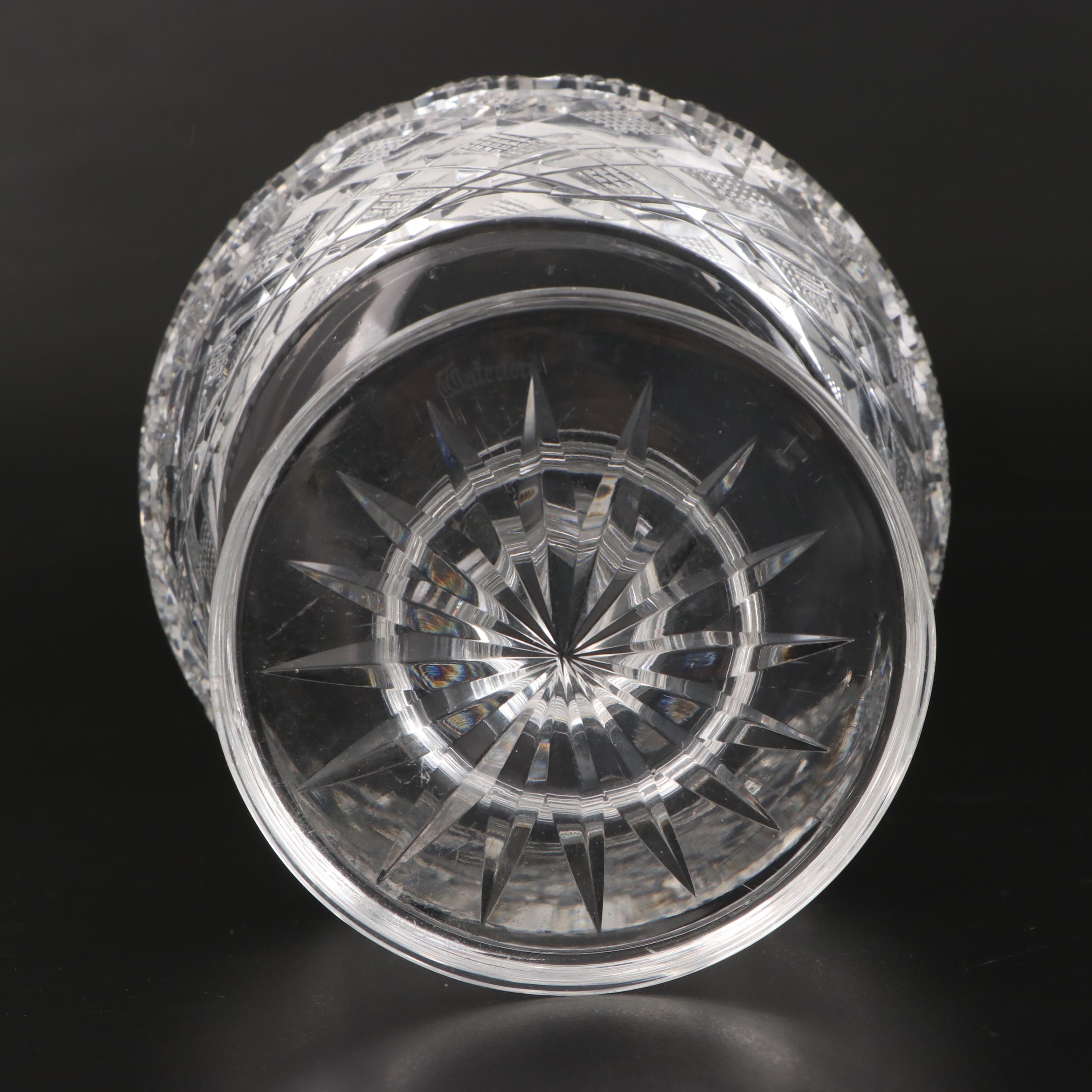 Waterford Crystal Candy Dish with American Brilliant Cut Glass Tableware