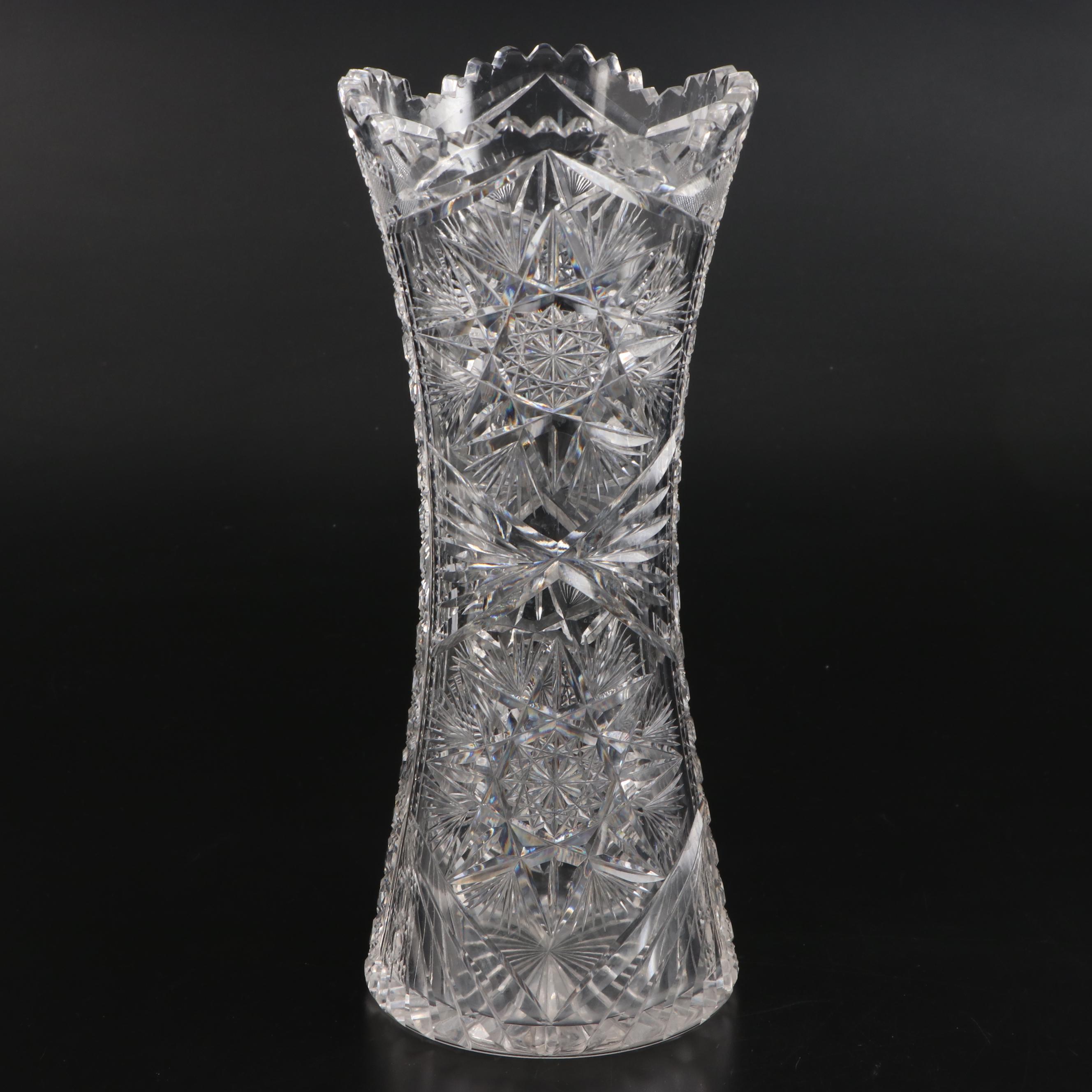Waterford Crystal Candy Dish with American Brilliant Cut Glass Tableware