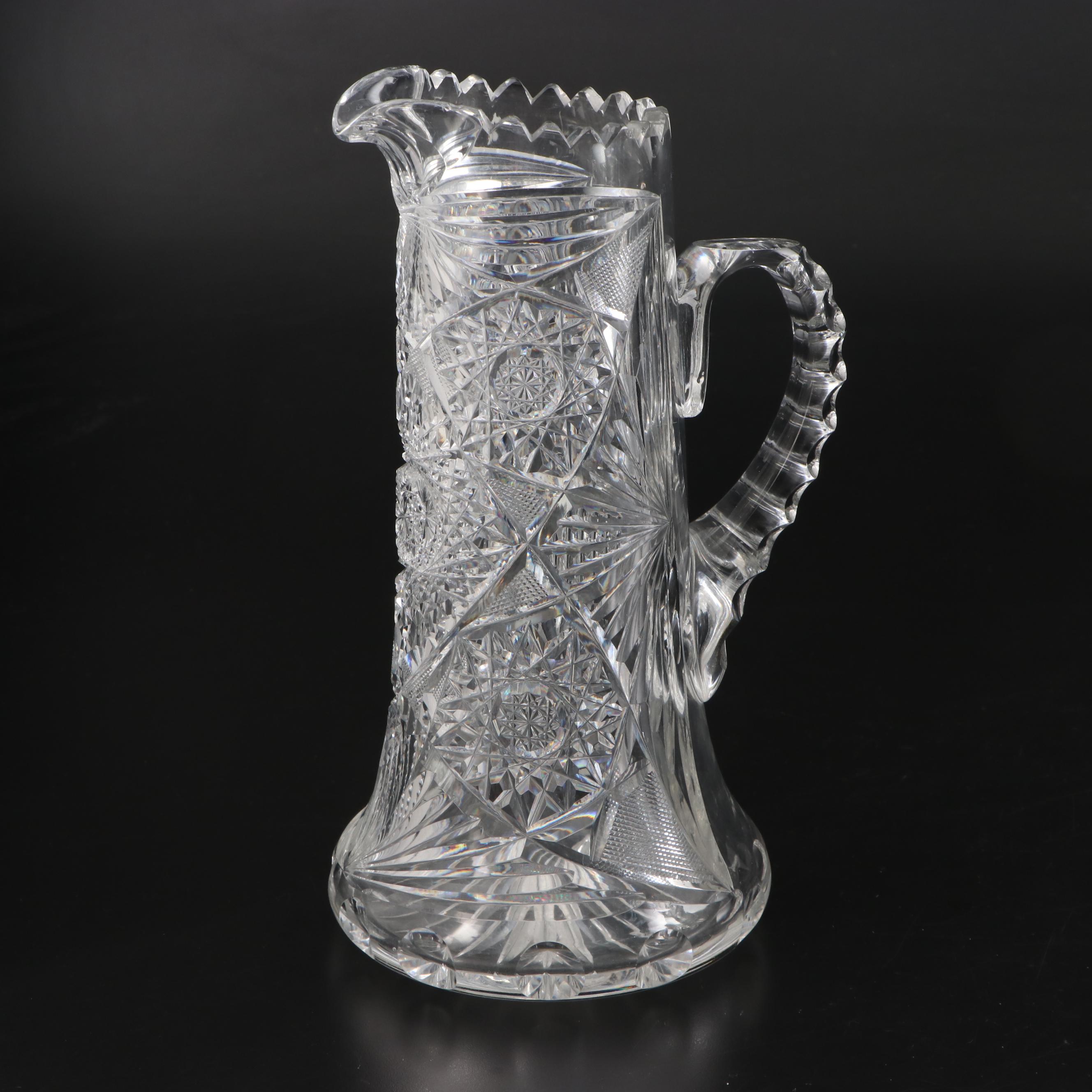 Waterford Crystal Candy Dish with American Brilliant Cut Glass Tableware