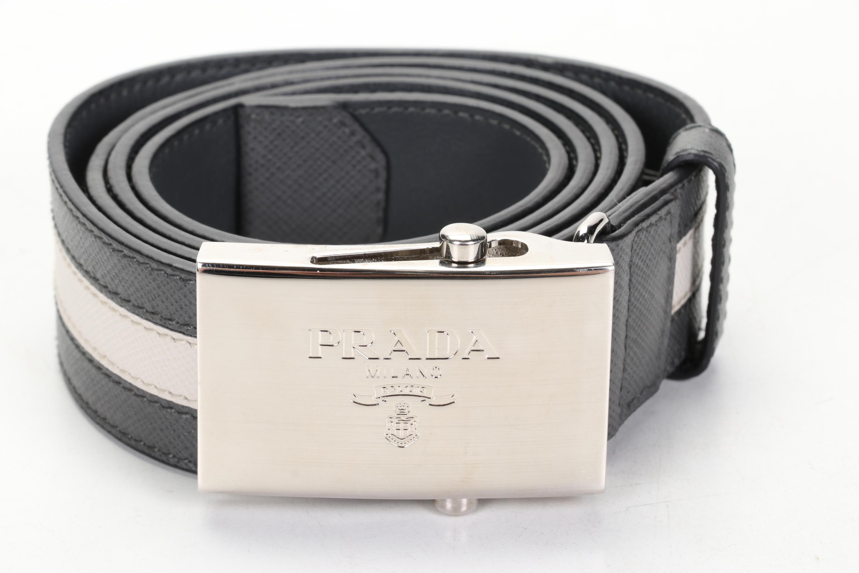 Men's Prada, Tom Ford, and Dunhill Leather Belts