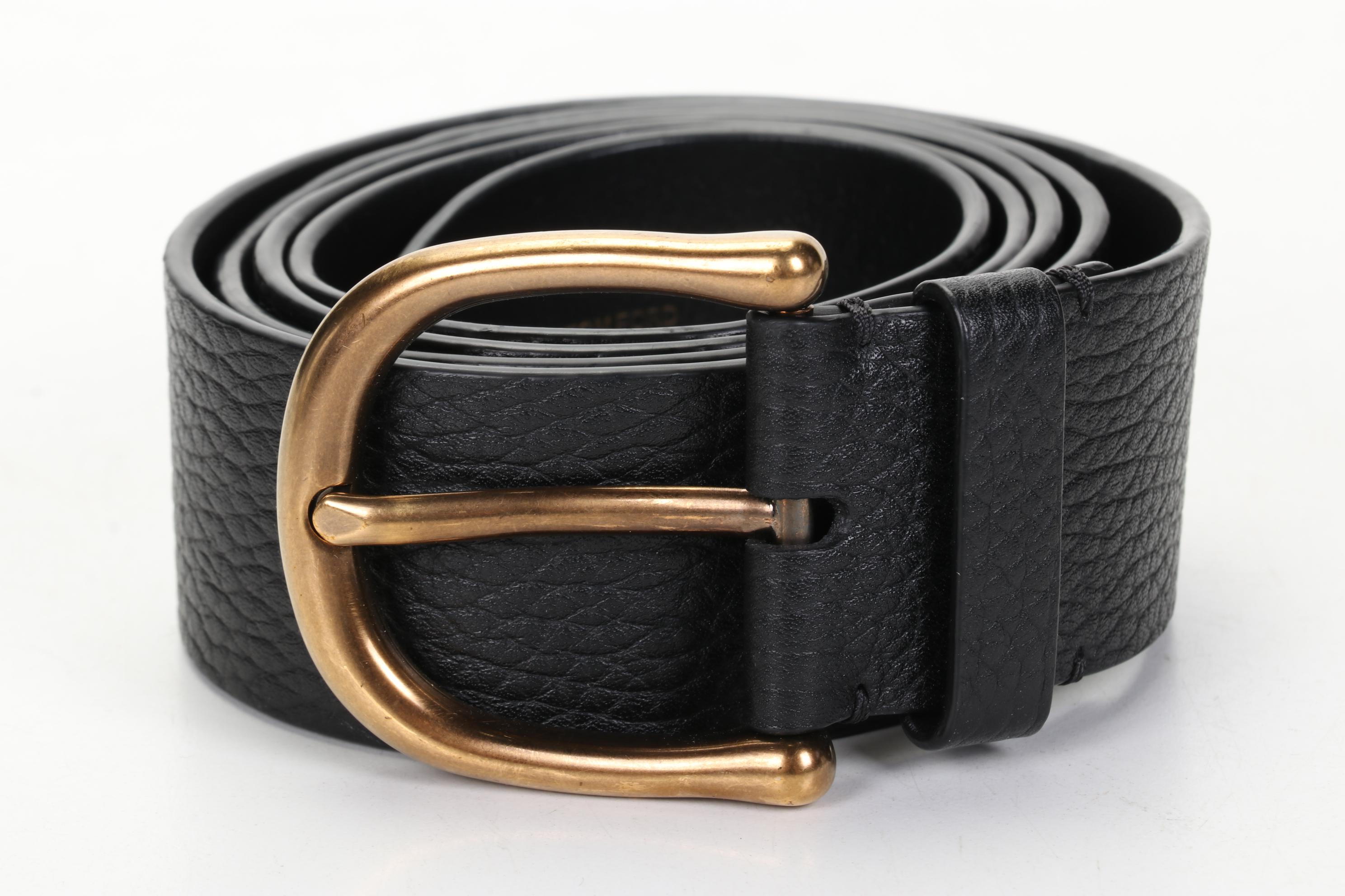 Men's Prada, Tom Ford, and Dunhill Leather Belts