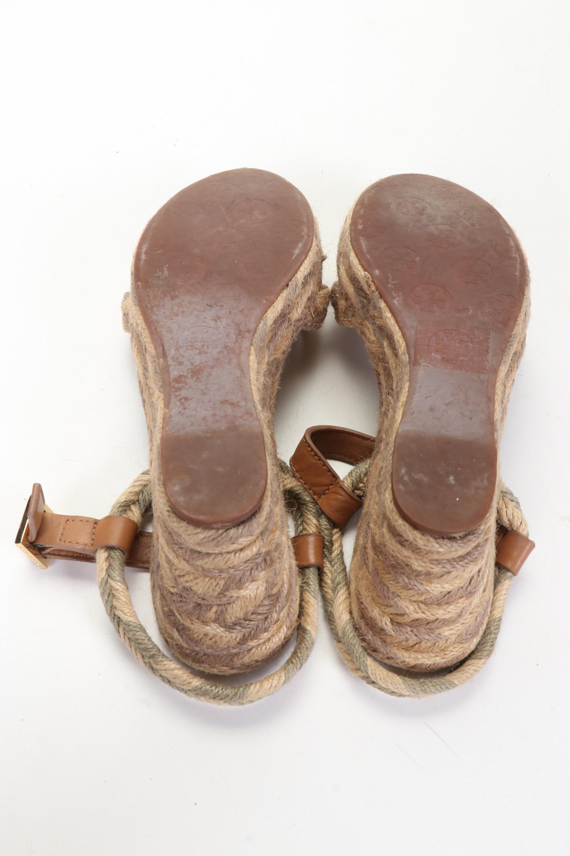 Tory Burch Espadrille Sandals, Coach Sandals, Derek Lam Flats, and Vince Sandals