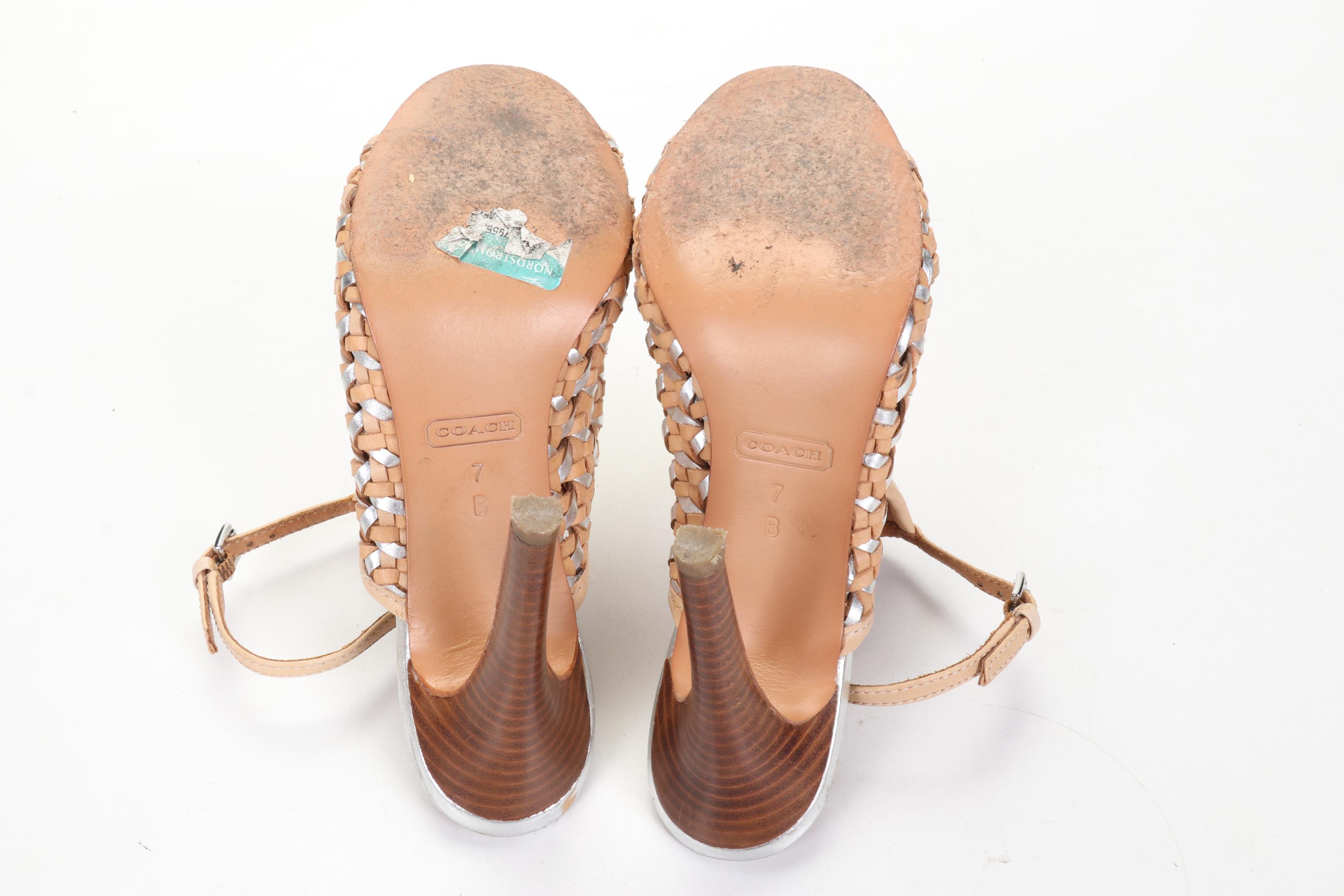 Tory Burch Espadrille Sandals, Coach Sandals, Derek Lam Flats, and Vince Sandals