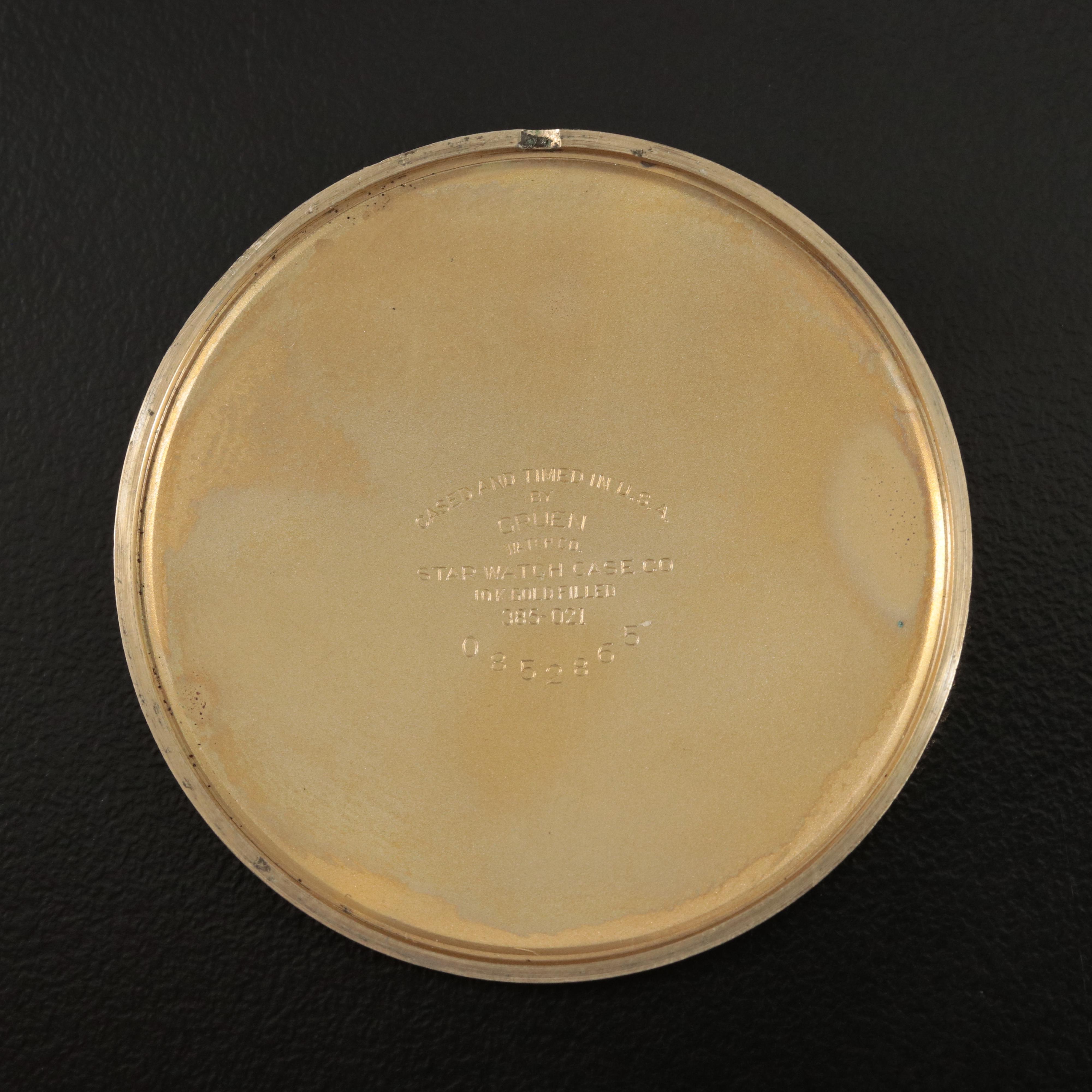 Gruen Cincinnati Transit Safety Award Pocket Watch