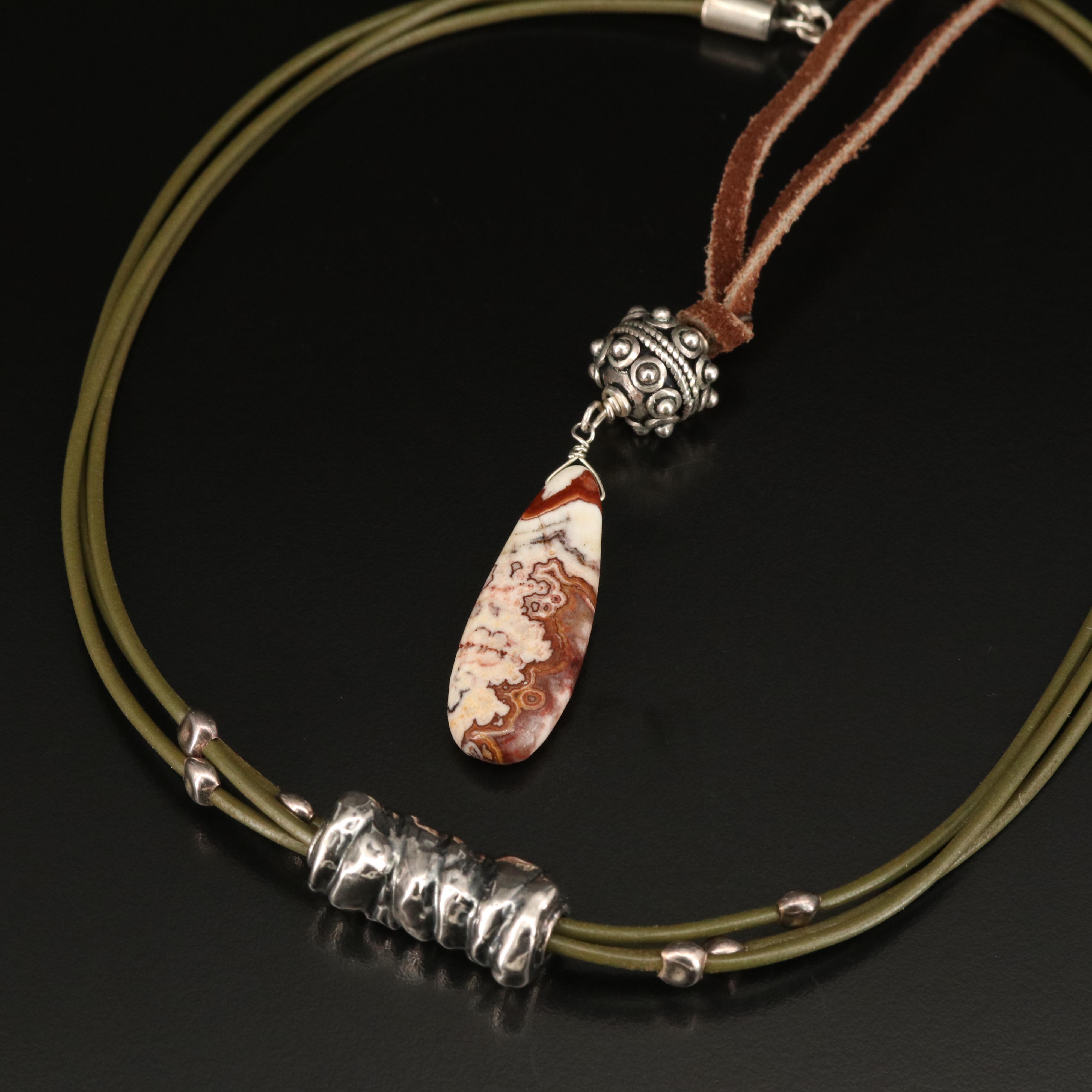 Silpada Featured in Jewelry Including Glass, Jasper and Tiger's Eye