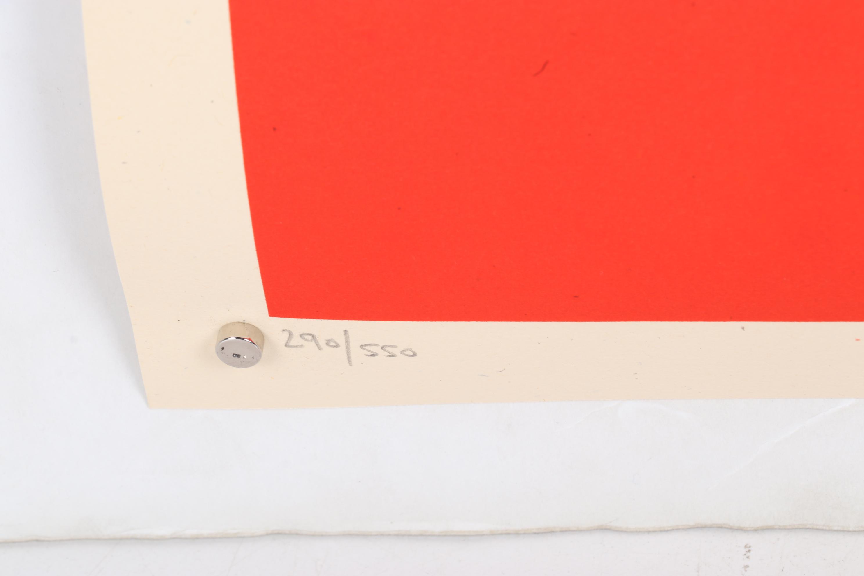 Shepard Fairey Serigraph "Rise Above Rose Geometric," 2022