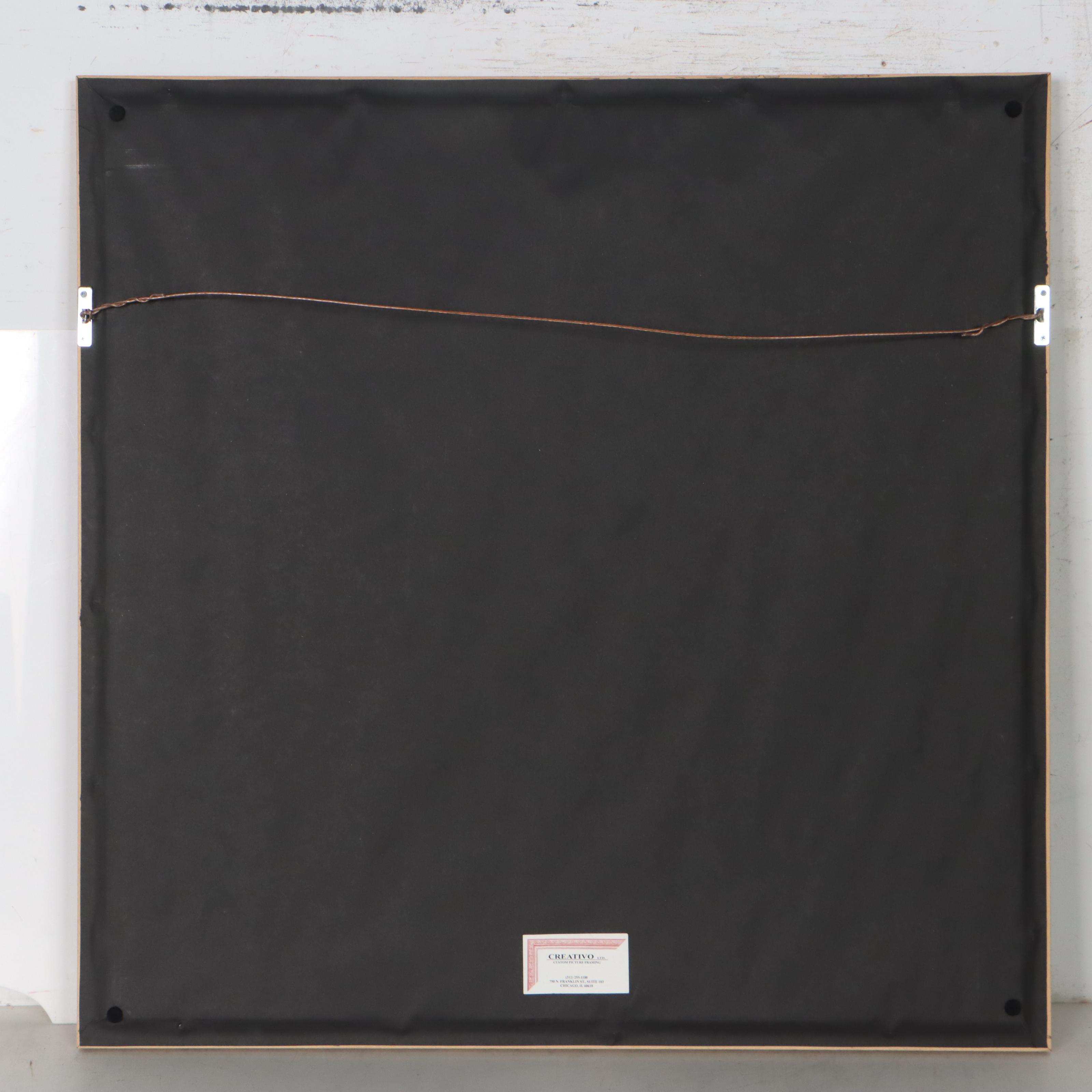 Billy Dee Williams Oil Painting of Family, Late 20th Century