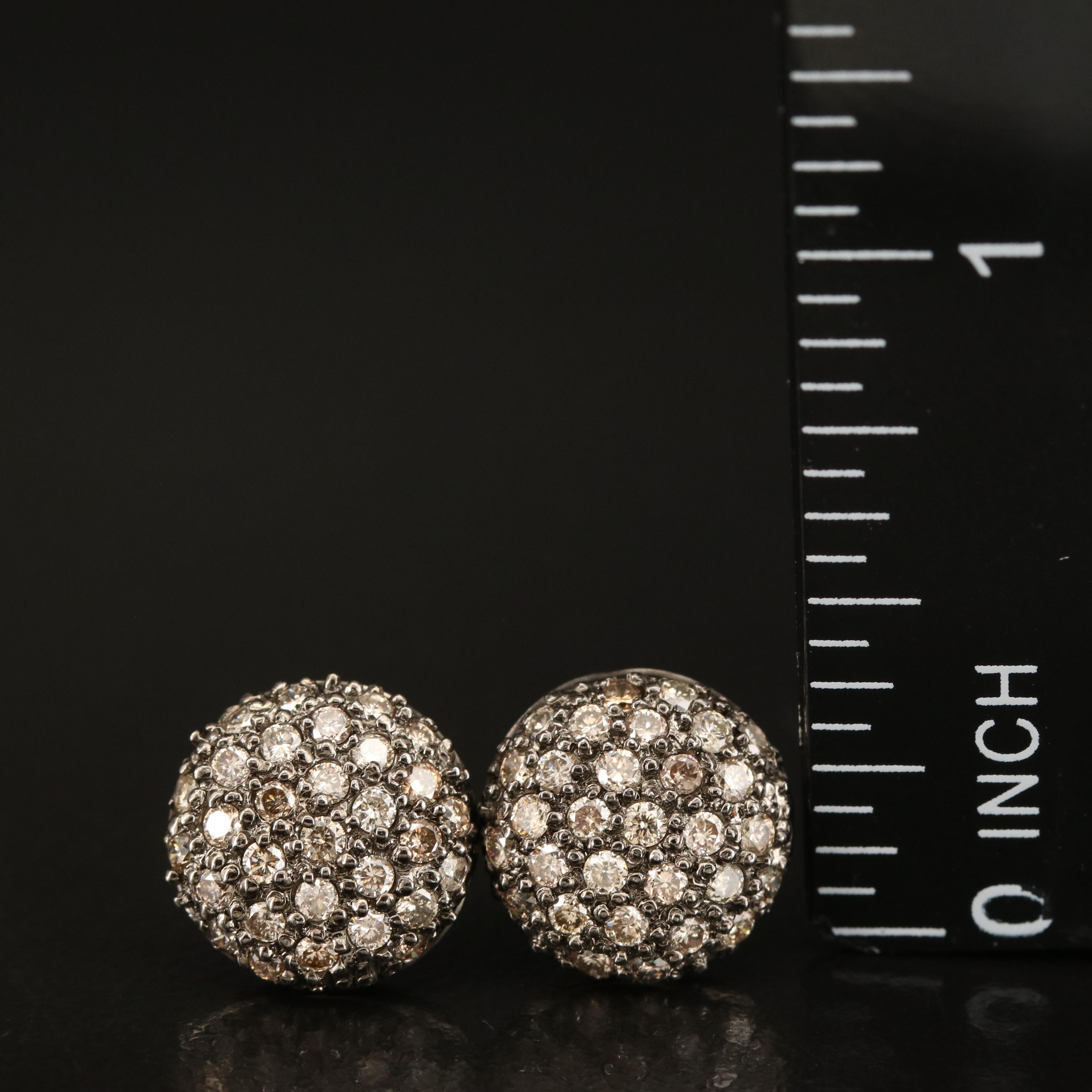 14K 0.90 CTW Diamond Earrings