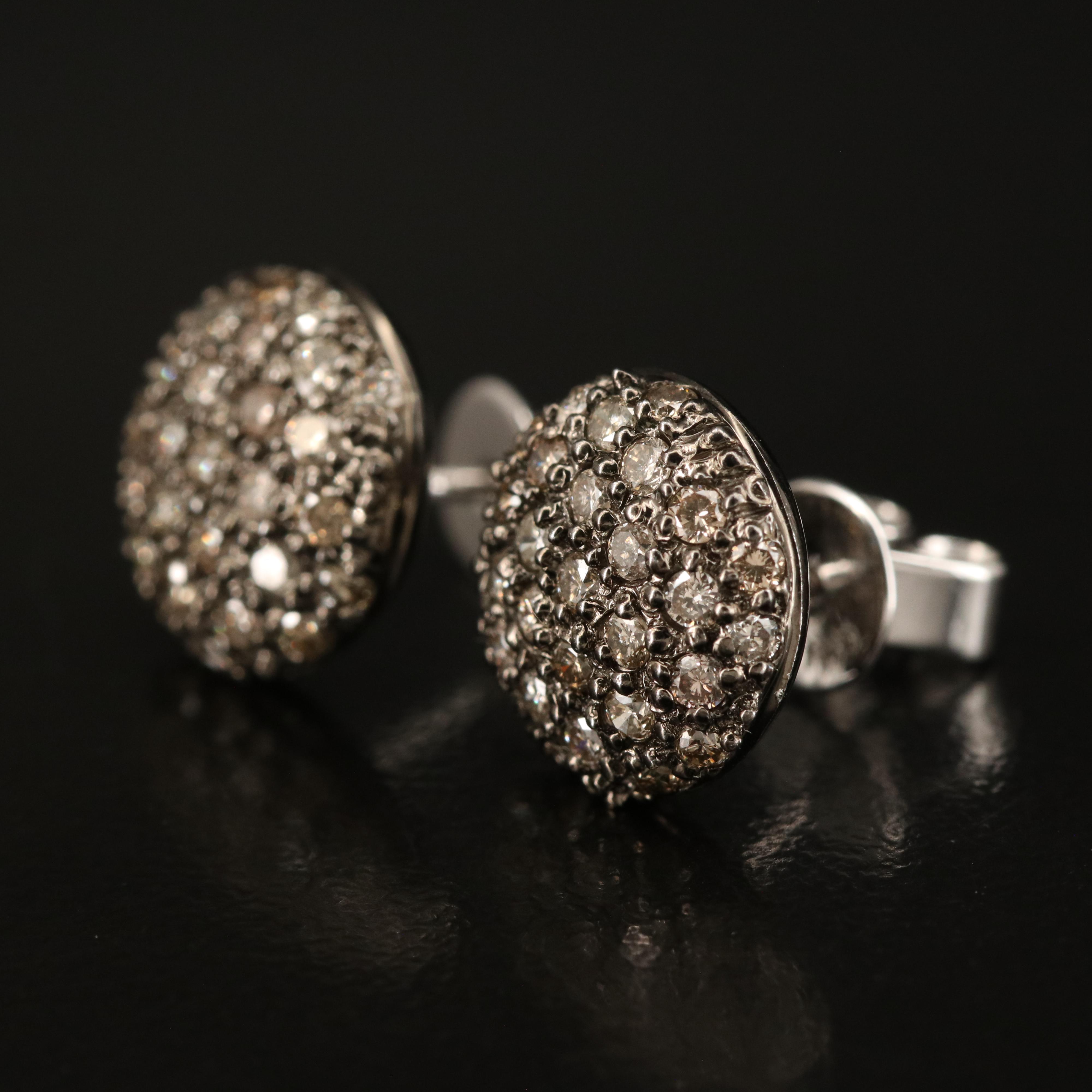 14K 0.90 CTW Diamond Earrings
