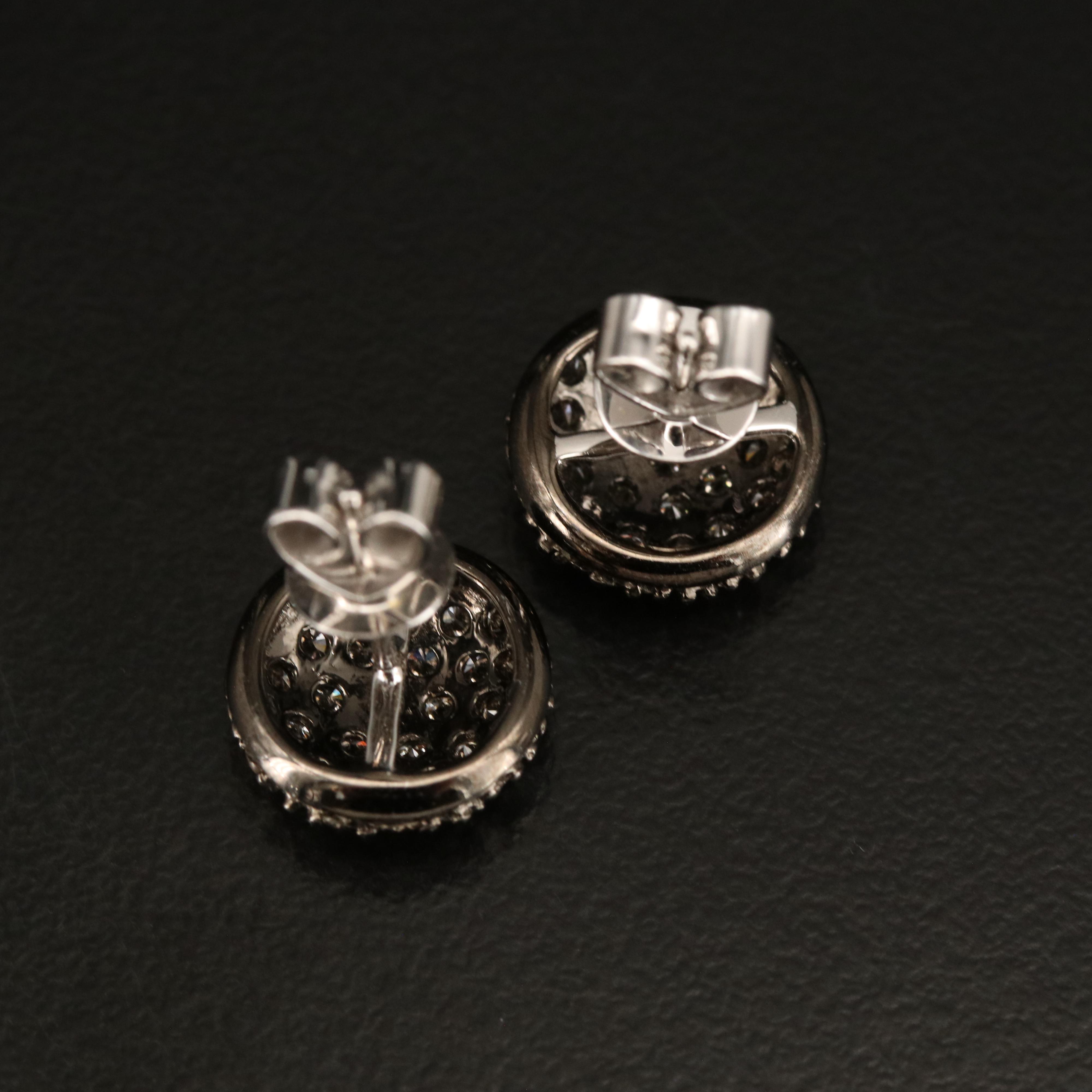 14K 0.90 CTW Diamond Earrings