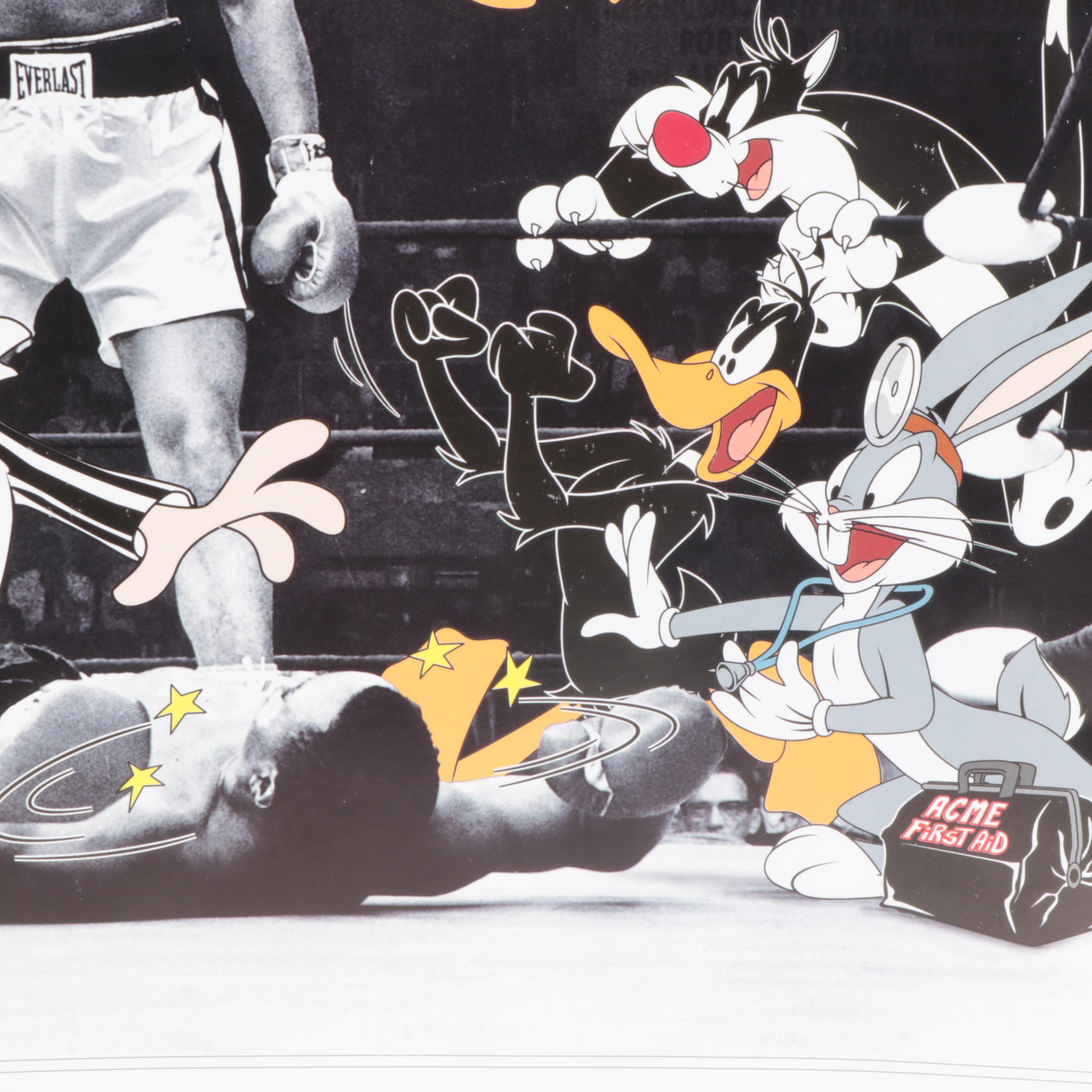 1999 Limited Edition Muhammad Ali "The Greatest" Looney Tunes Lithograph