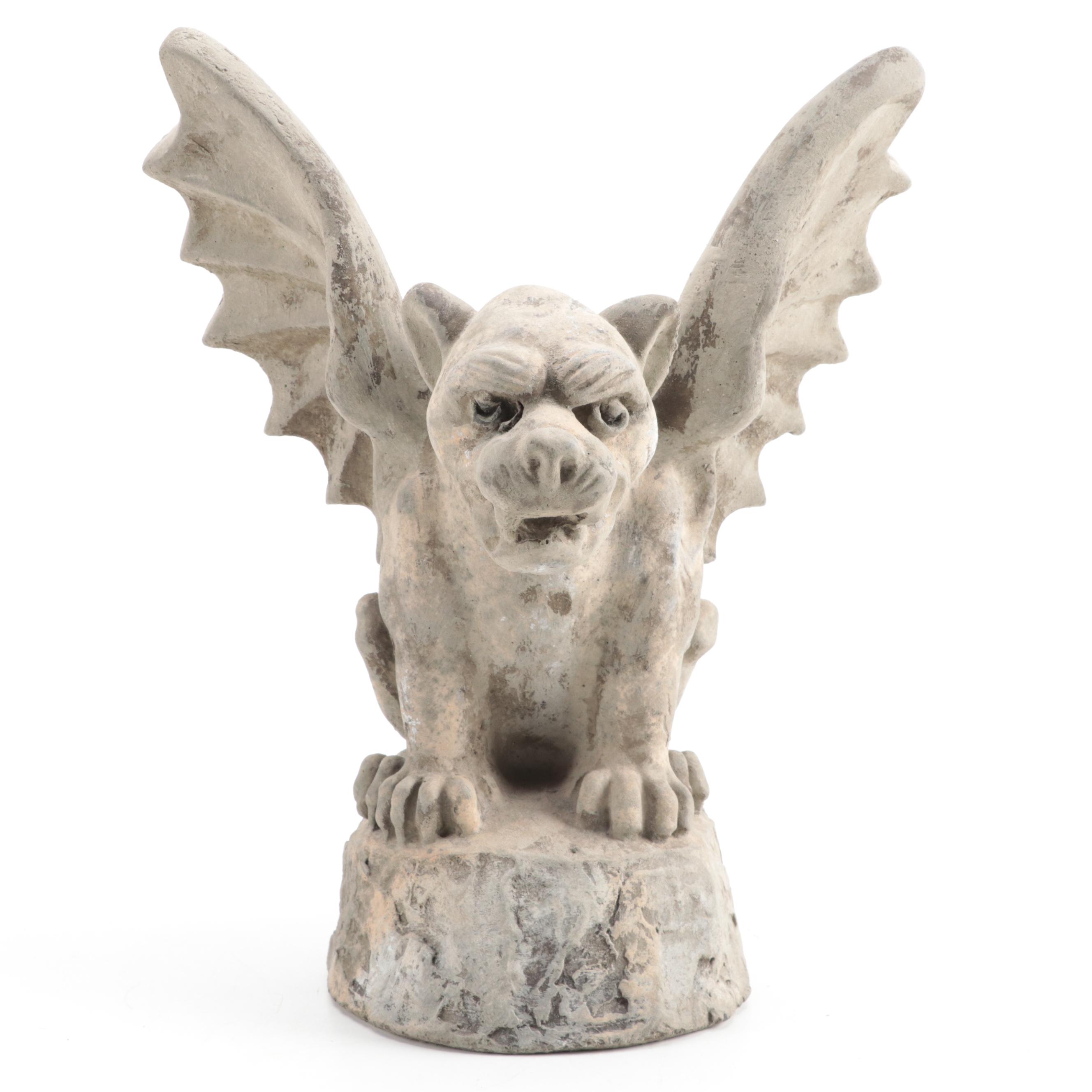 Cast Concrete Gargoyle