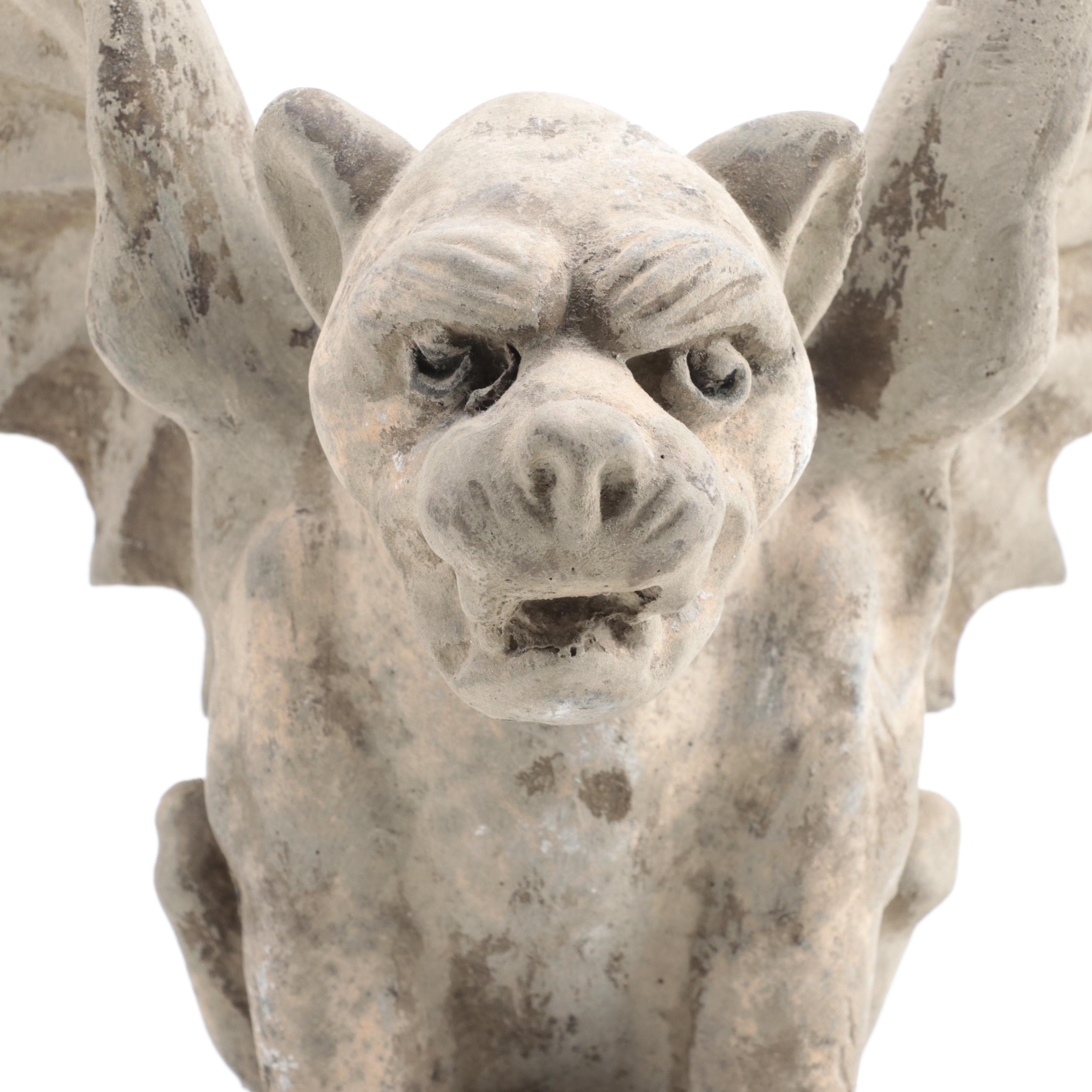 Cast Concrete Gargoyle