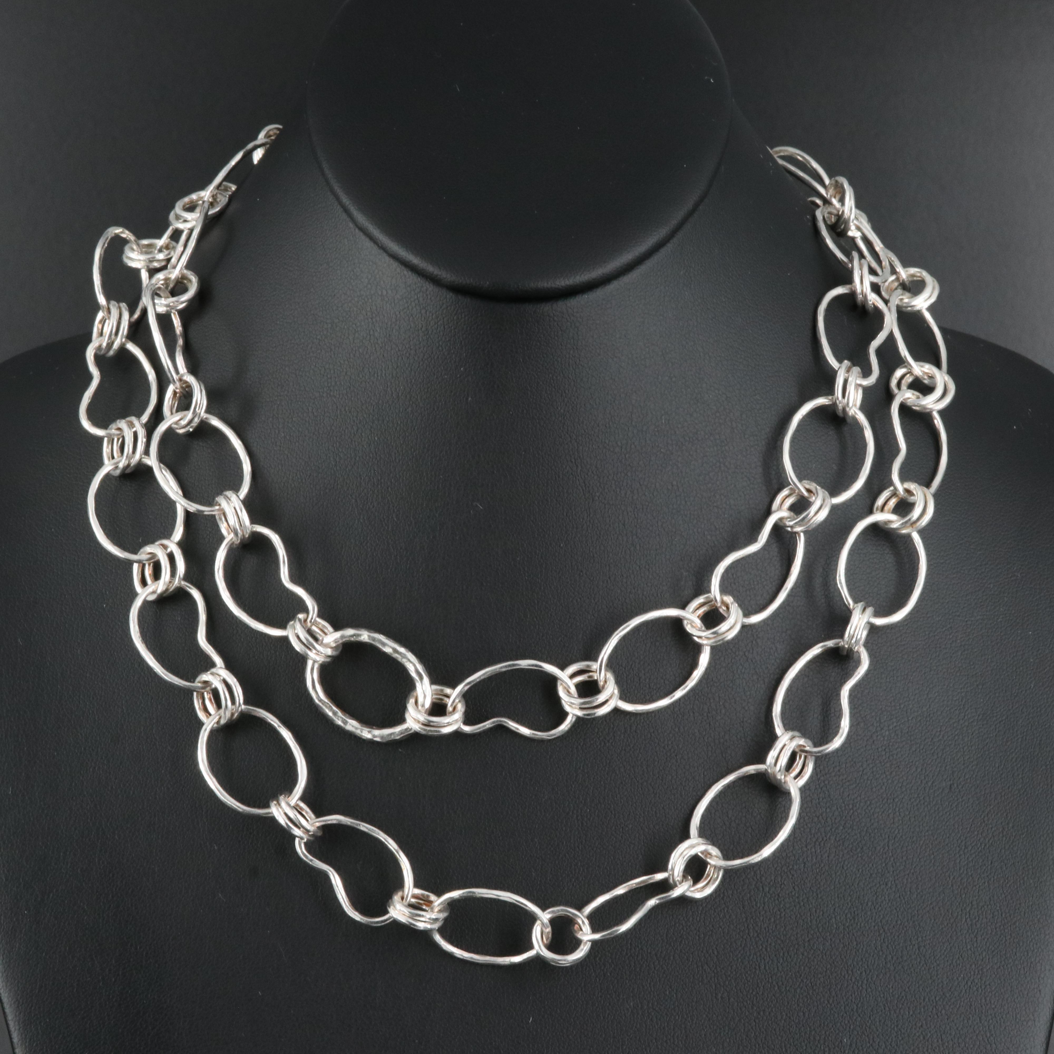 Ippolita "Classico Collection" Hammered Sterling Necklace