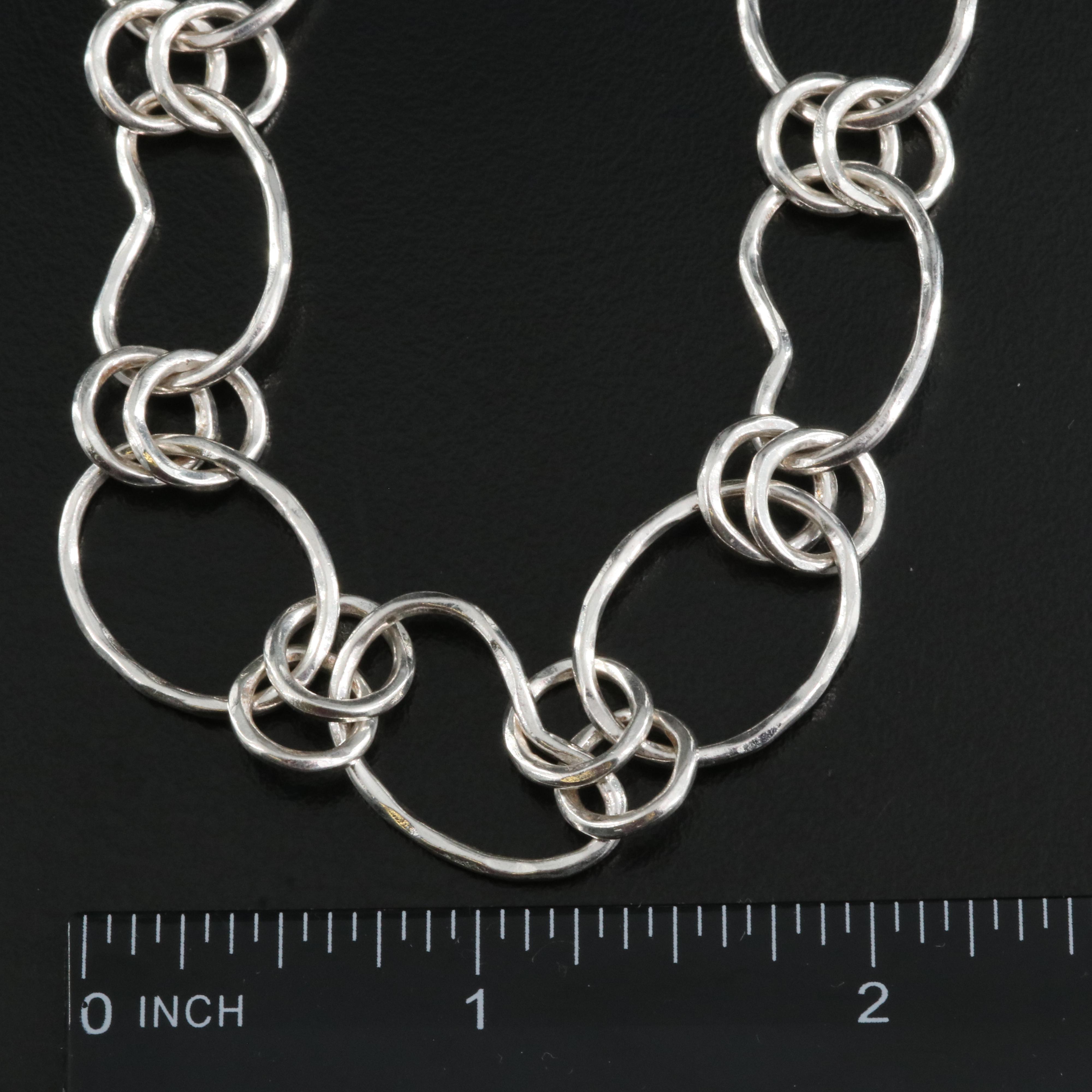 Ippolita "Classico Collection" Hammered Sterling Necklace