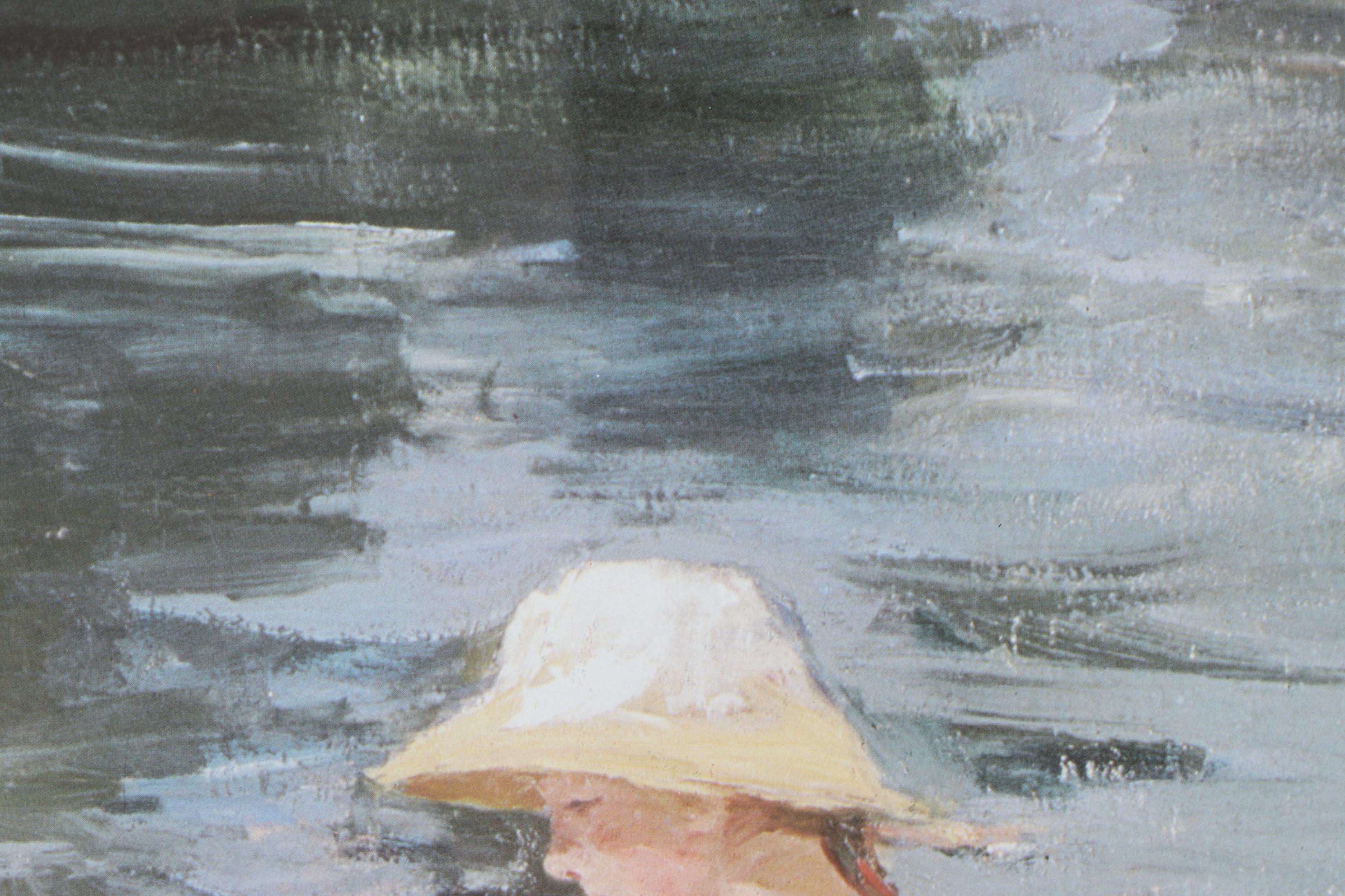 Offset Lithograph After Mary Cassatt "Summertime," Late 20th-21st Century