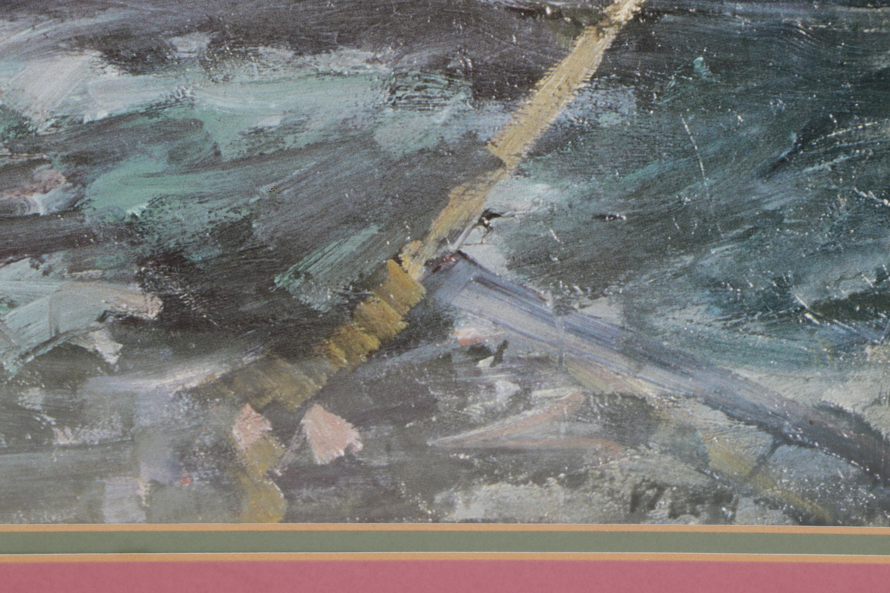 Offset Lithograph After Mary Cassatt "Summertime," Late 20th-21st Century