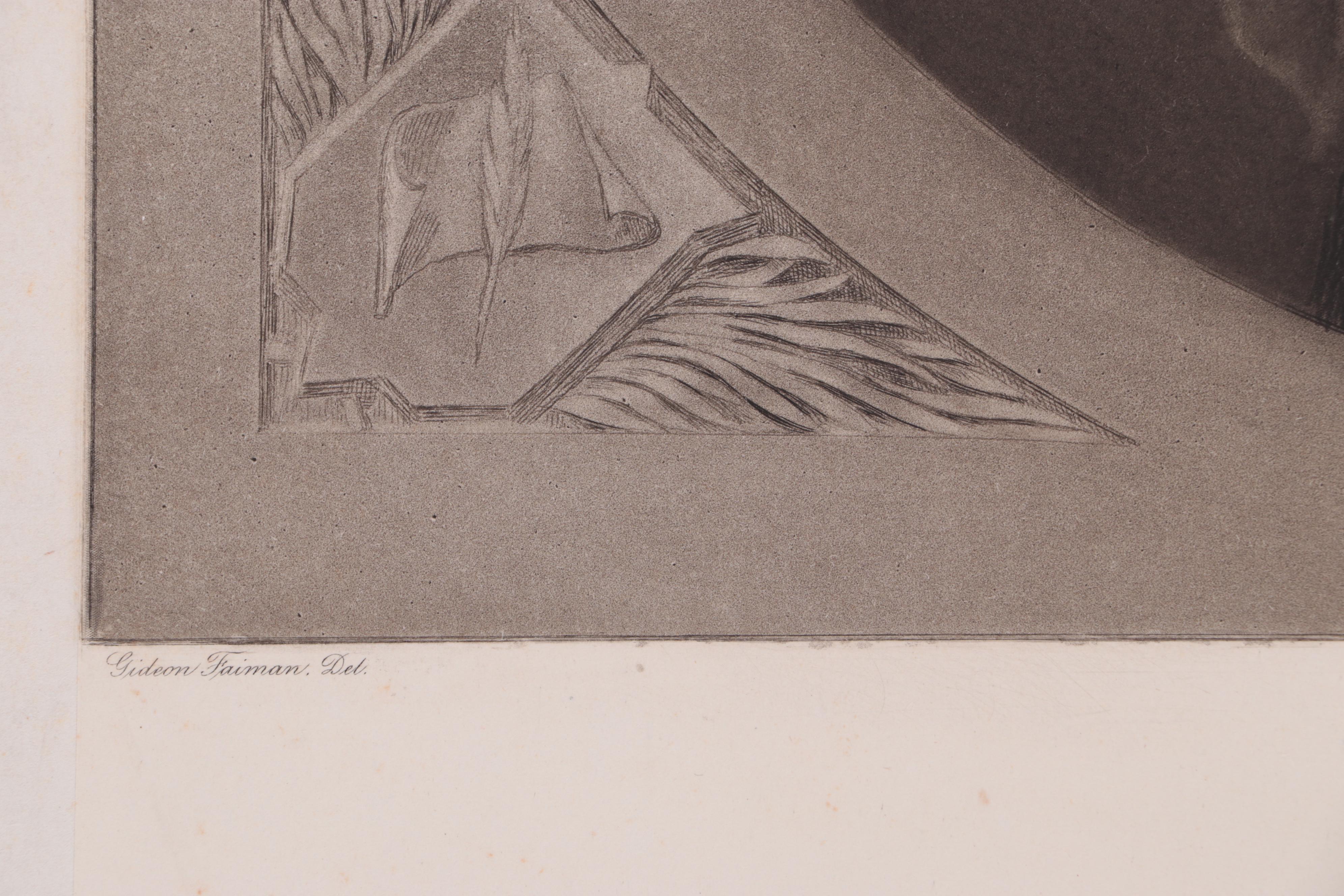 Max Rosenthal Portrait Lithographs, Early 20th Century