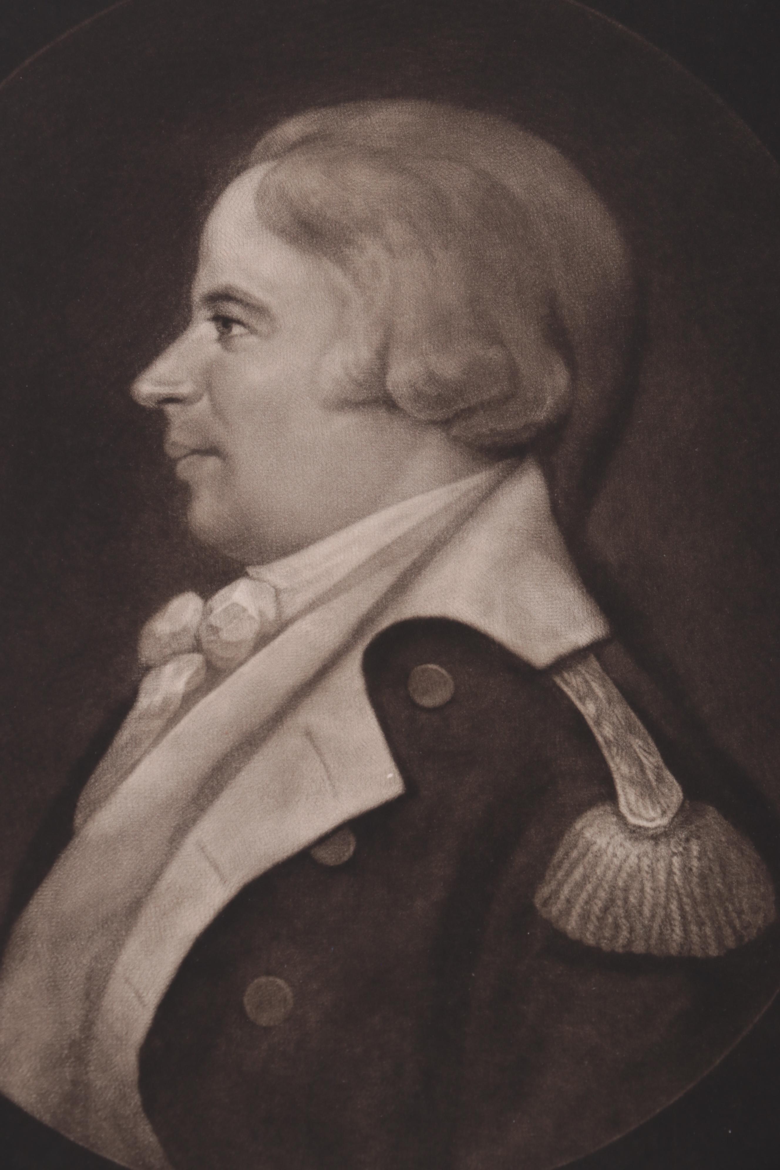 Max Rosenthal Portrait Lithographs, Early 20th Century