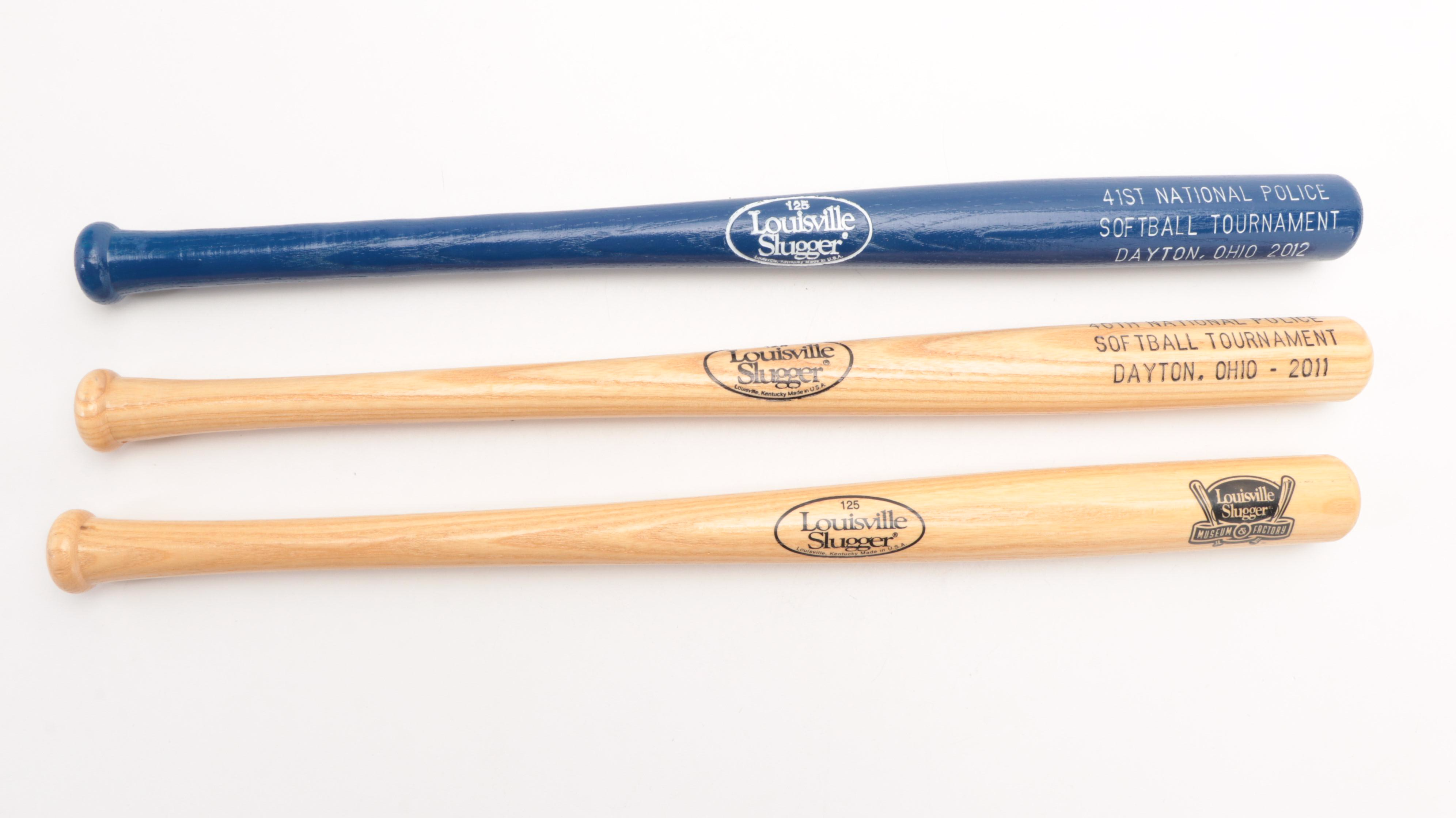 Louisville Slugger, Other Commemorative Mini Bats, Rando Signed Bat, More