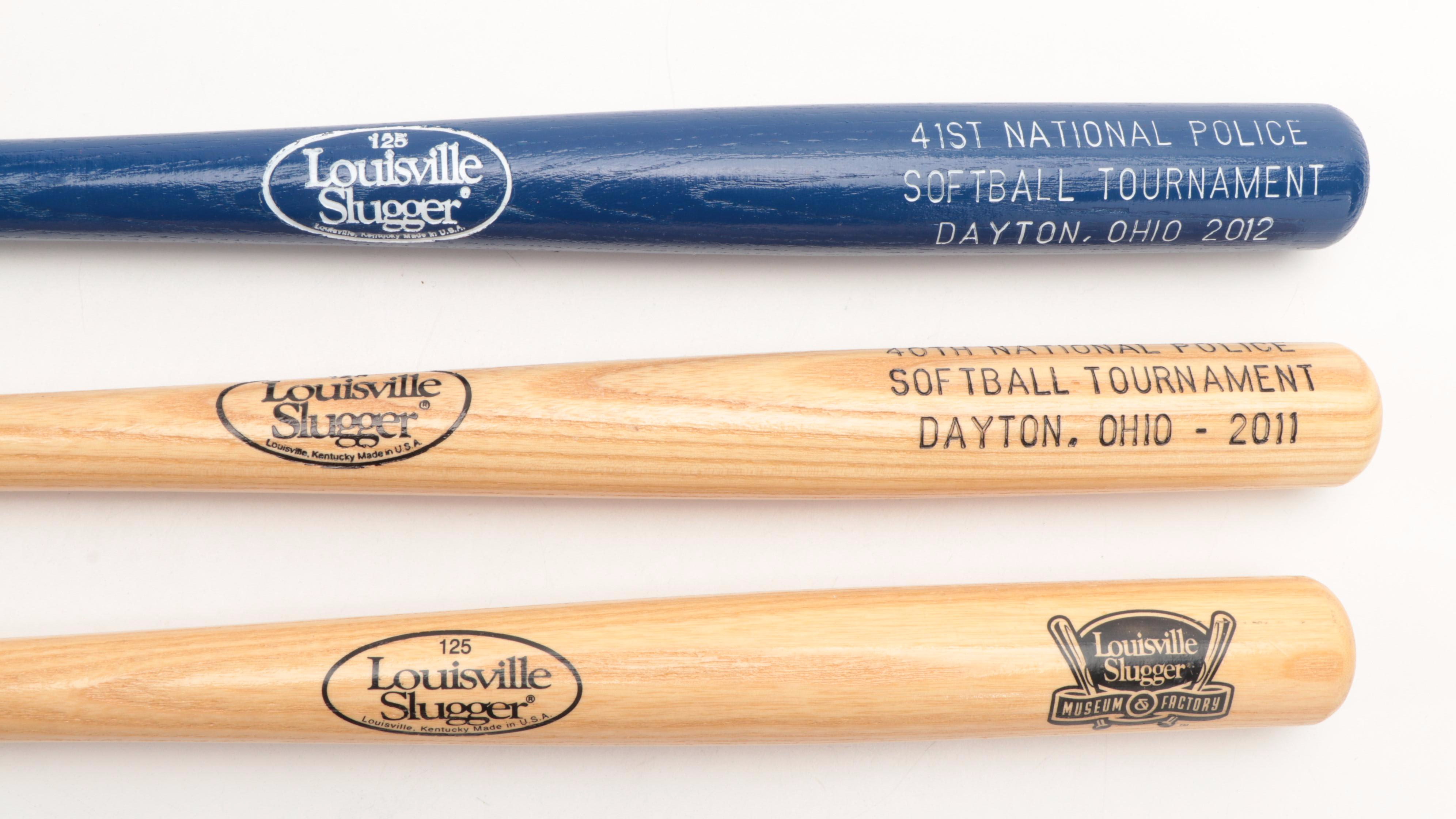 Louisville Slugger, Other Commemorative Mini Bats, Rando Signed Bat, More