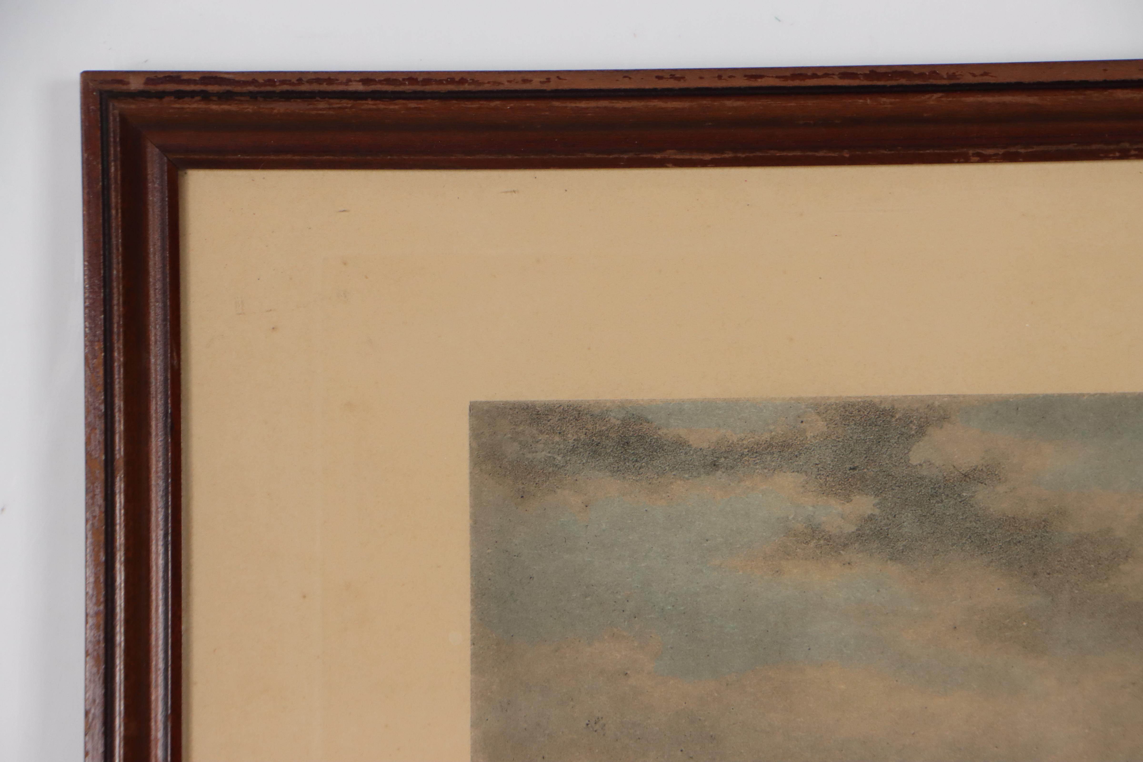 Hand-Colored Engraving "The Enterprise Steam Omnibus"