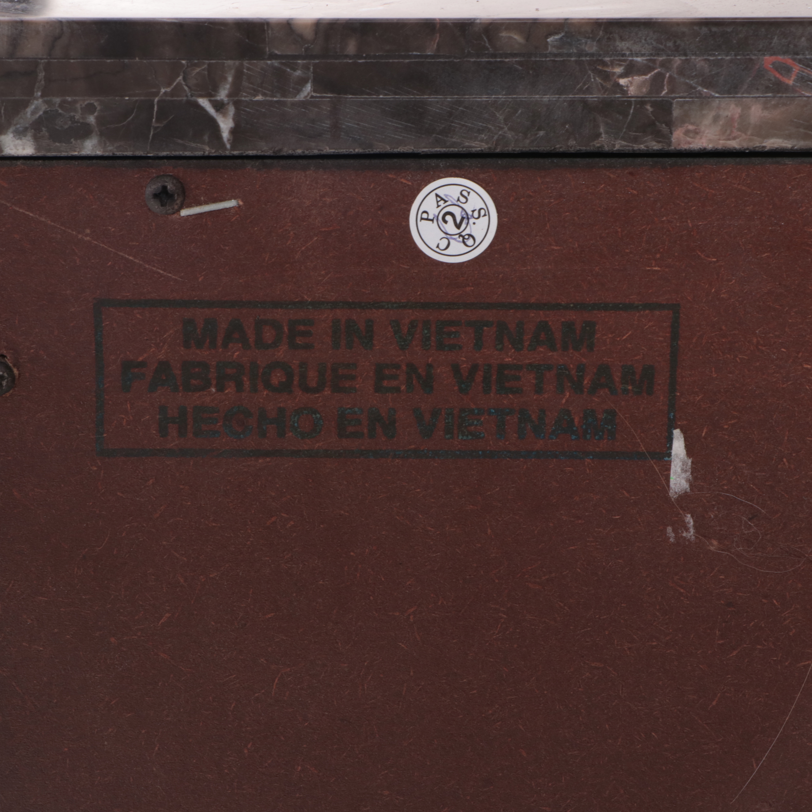 Ashley Furniture "North Shore" Marble-Top Nine-Drawer Dresser