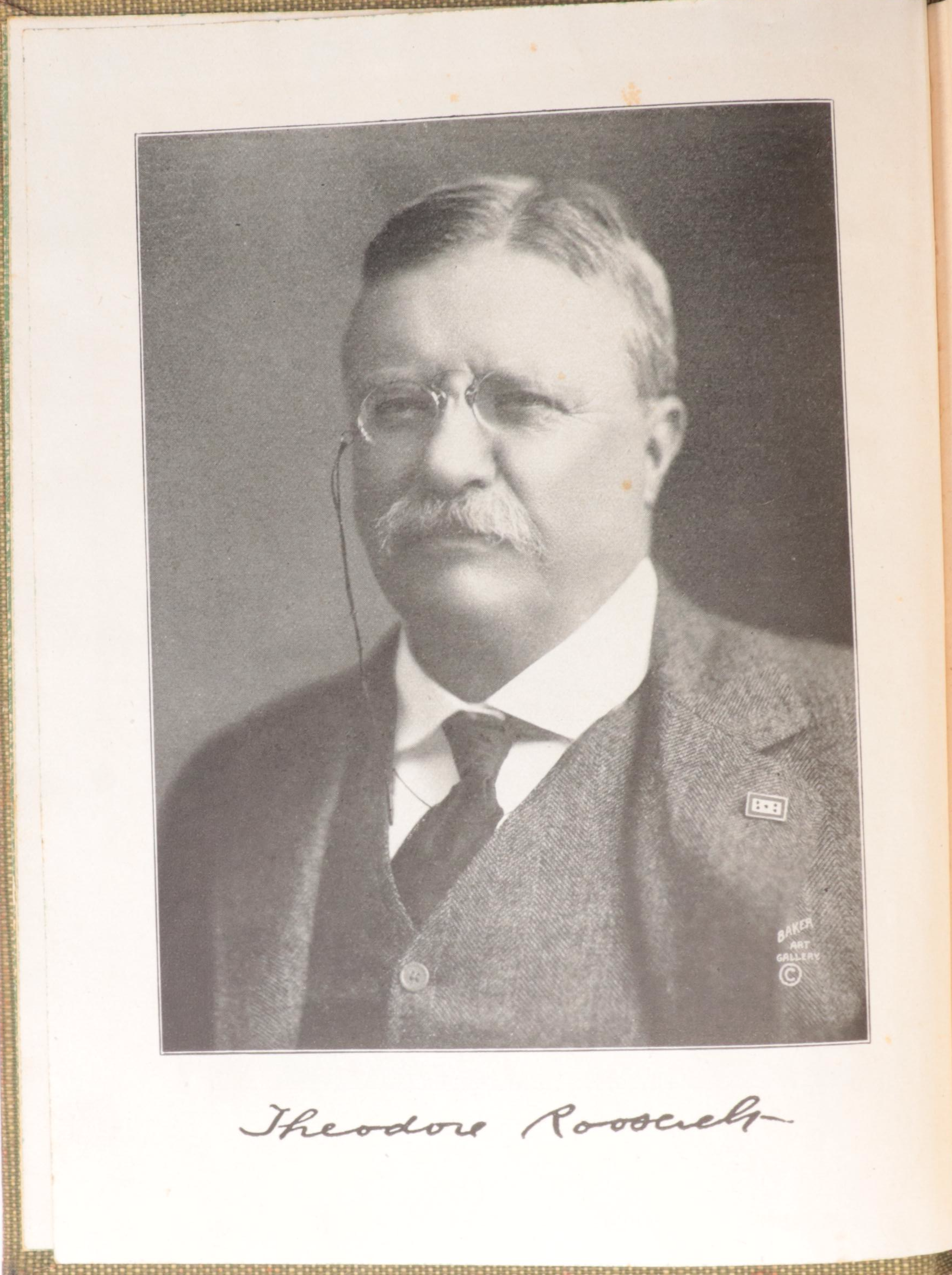 Memorial Edition "Life and Work of Theodore Roosevelt" by Thomas H. Russell
