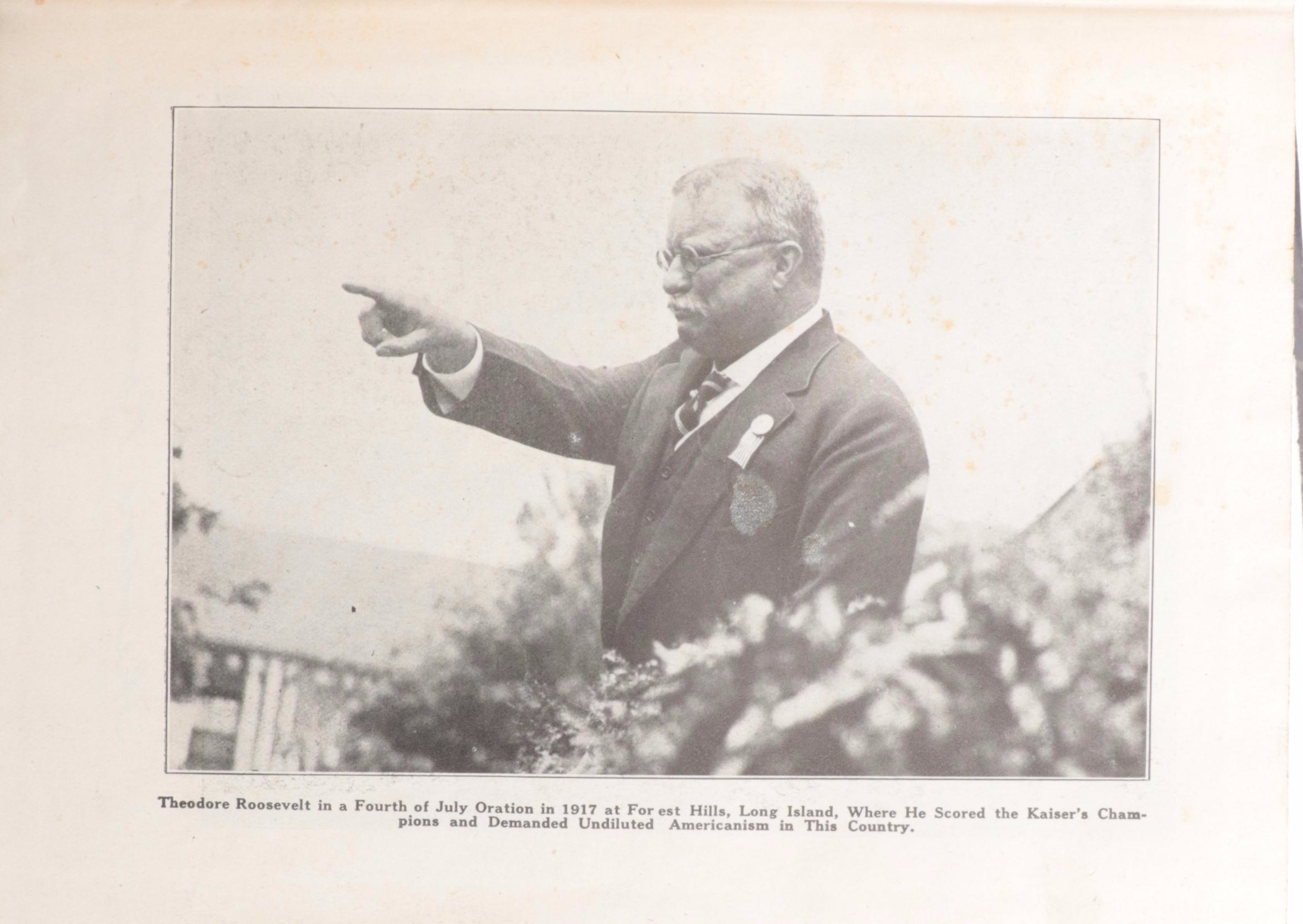 Memorial Edition "Life and Work of Theodore Roosevelt" by Thomas H. Russell