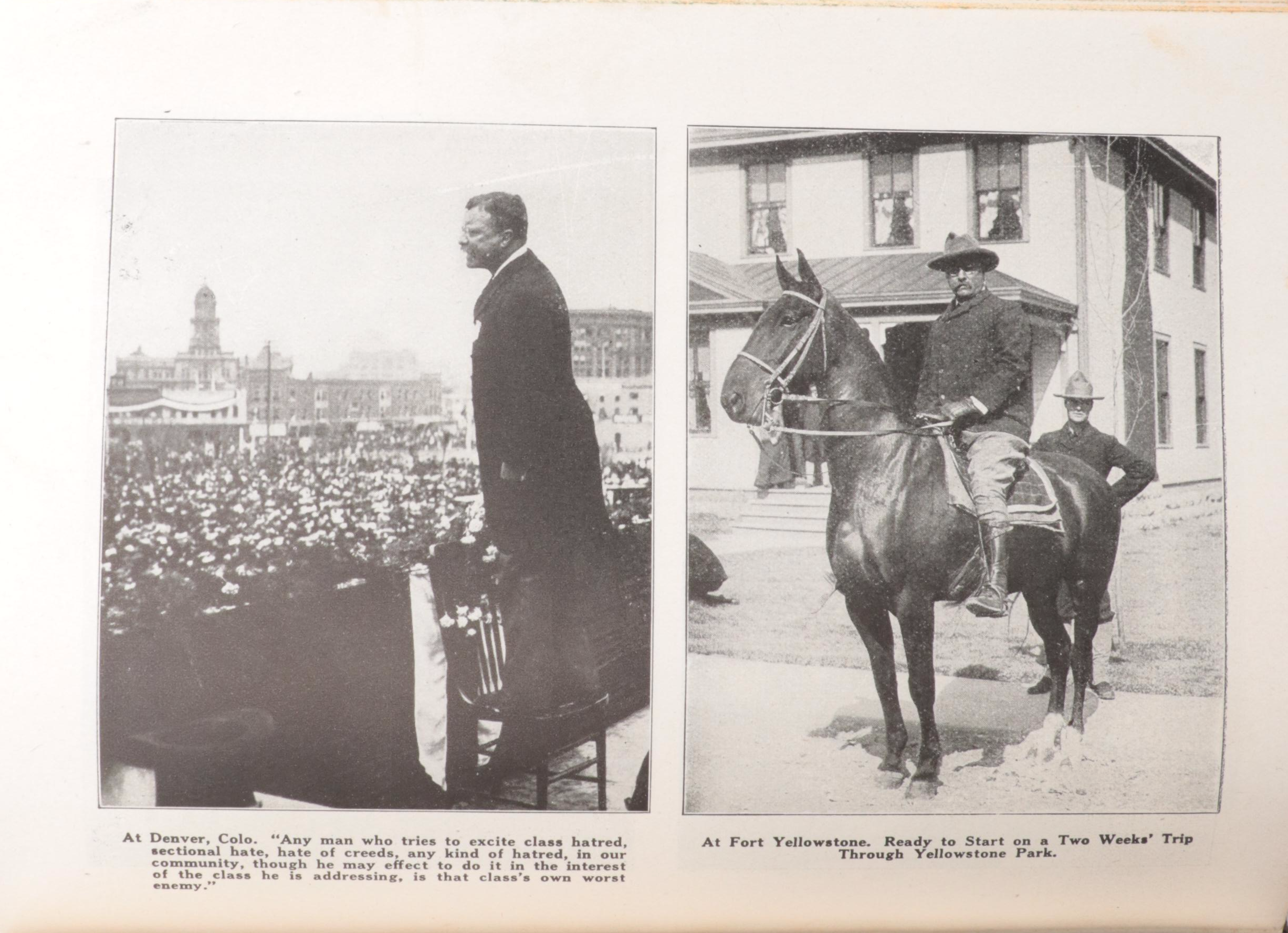 Memorial Edition "Life and Work of Theodore Roosevelt" by Thomas H. Russell