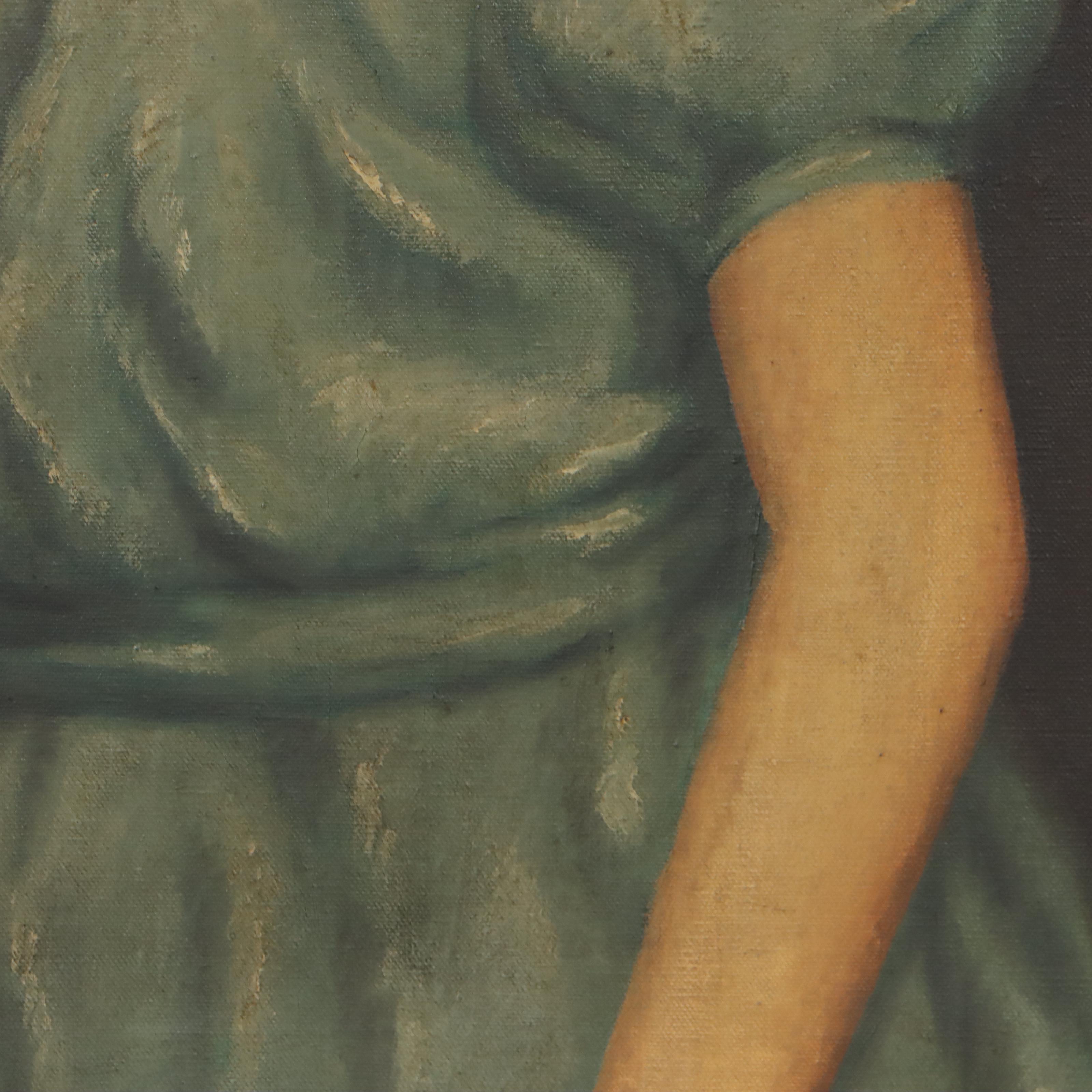 Portrait Oil Painting of Child