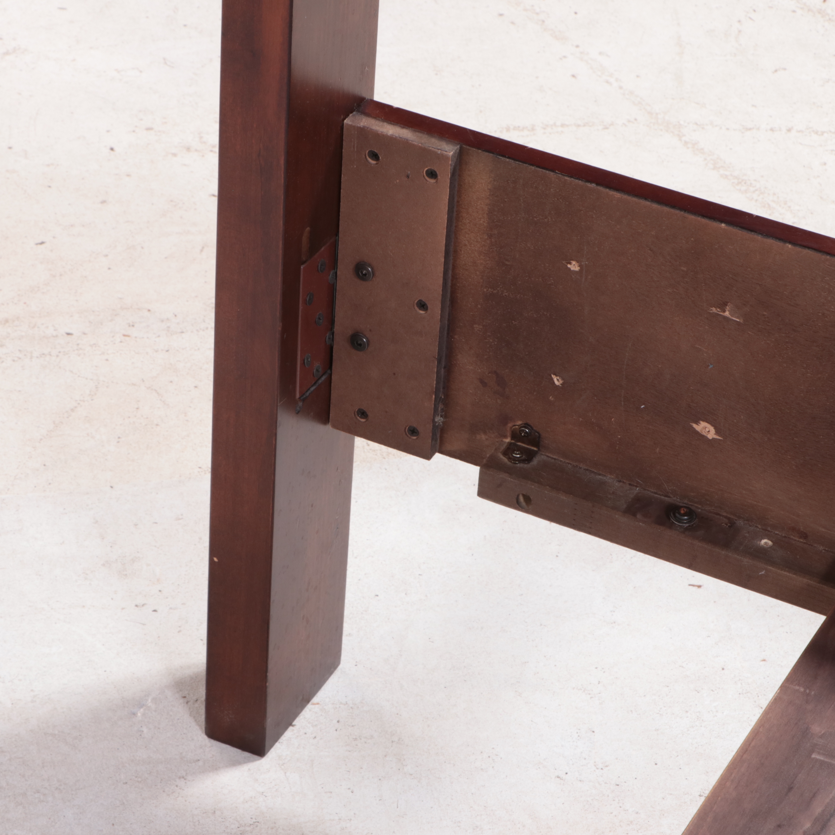 Ashley Furniture "North Shore" King Size Bed Frame with Marble Accents