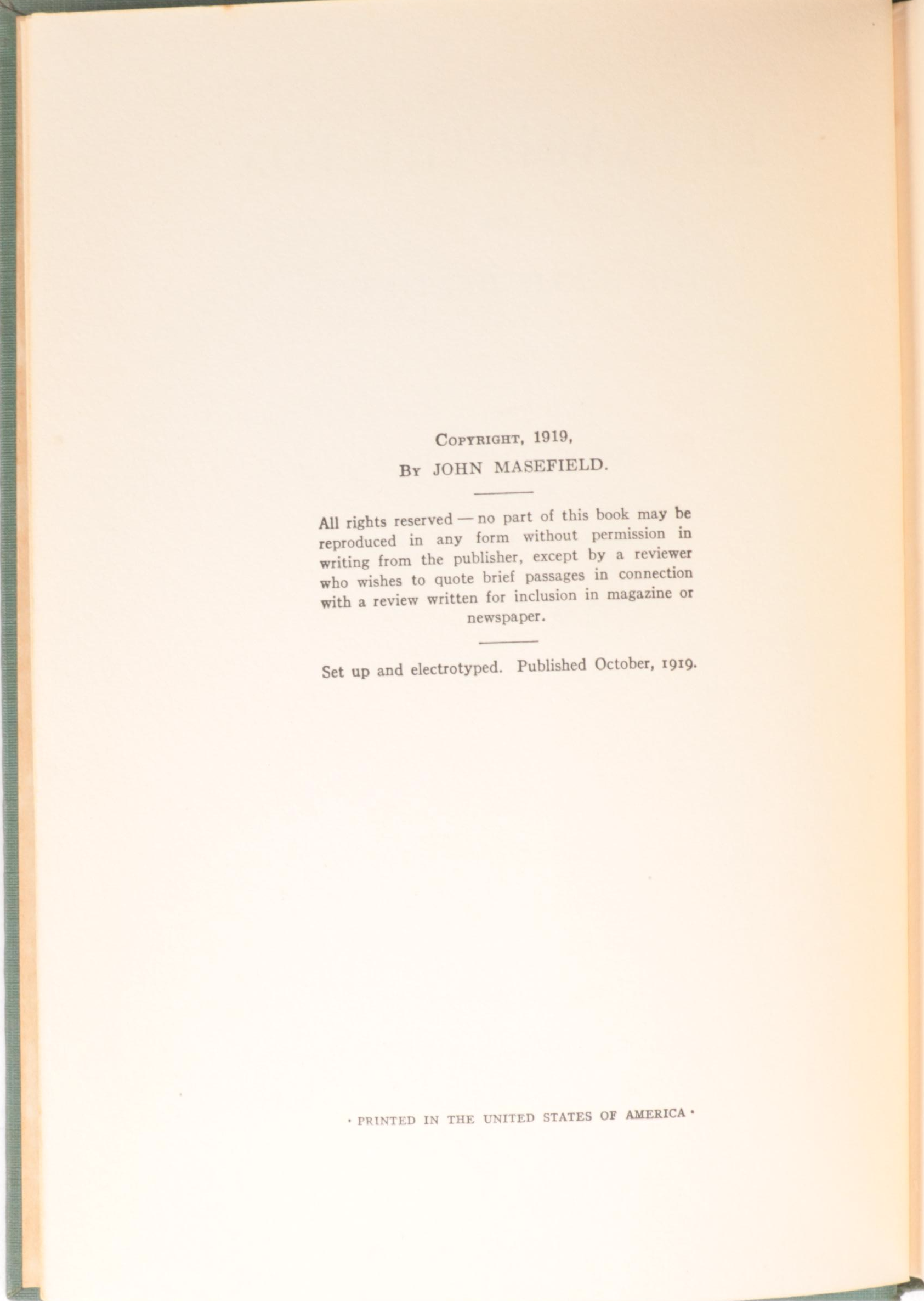 First Edition "Reynard the Fox" by John Masefield and More Books