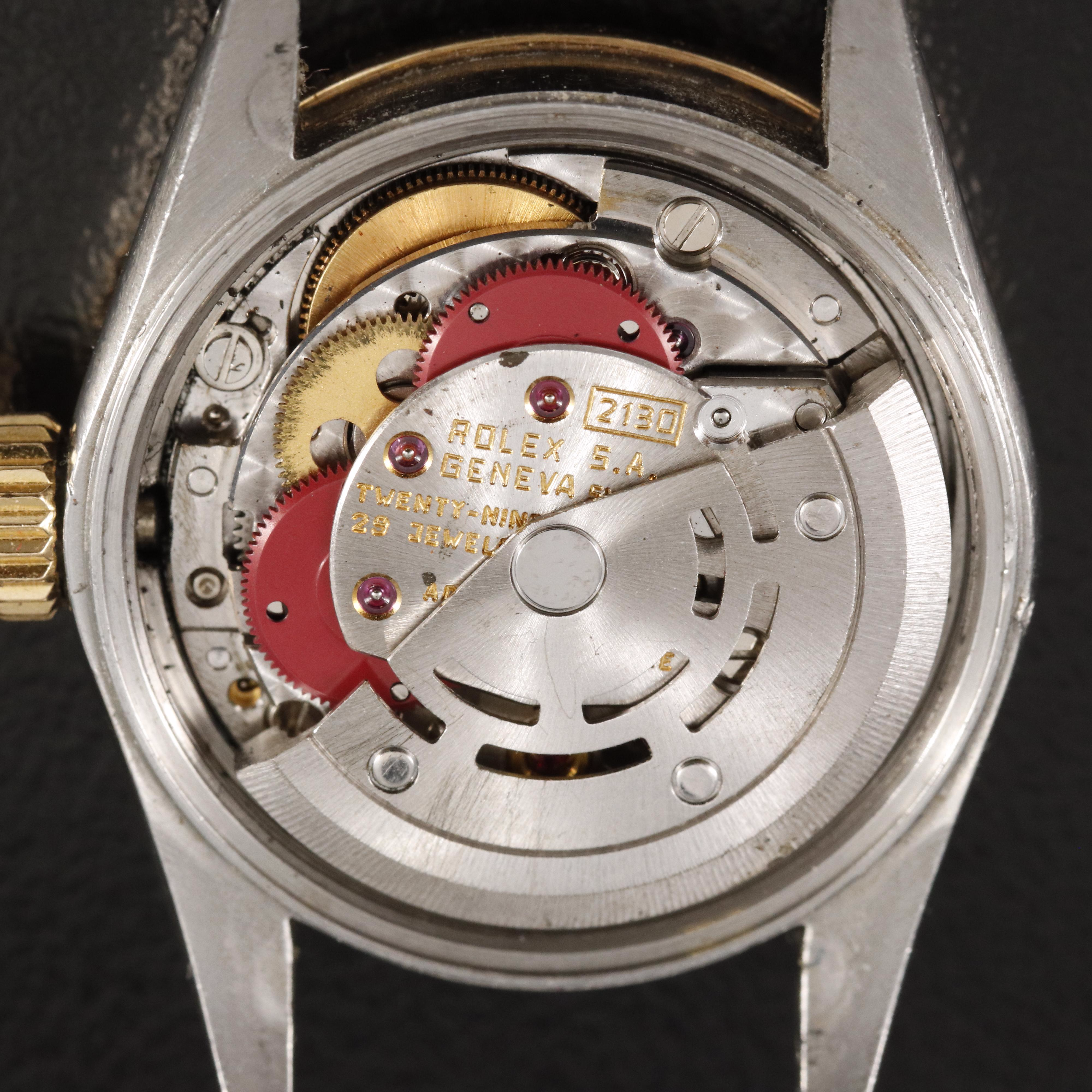 1986 Rolex Oyster Perpetual Diamond Bezel Watch