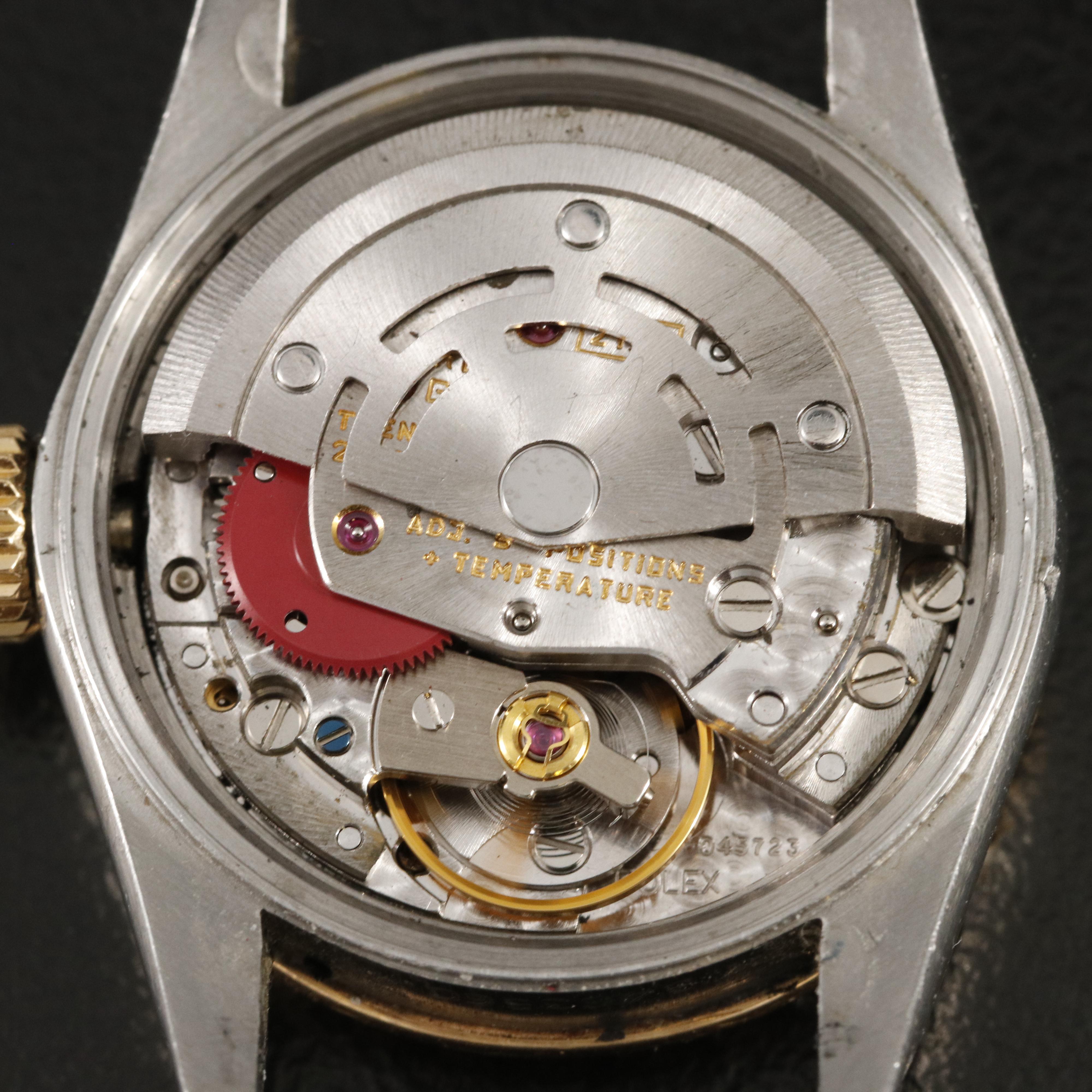 1986 Rolex Oyster Perpetual Diamond Bezel Watch