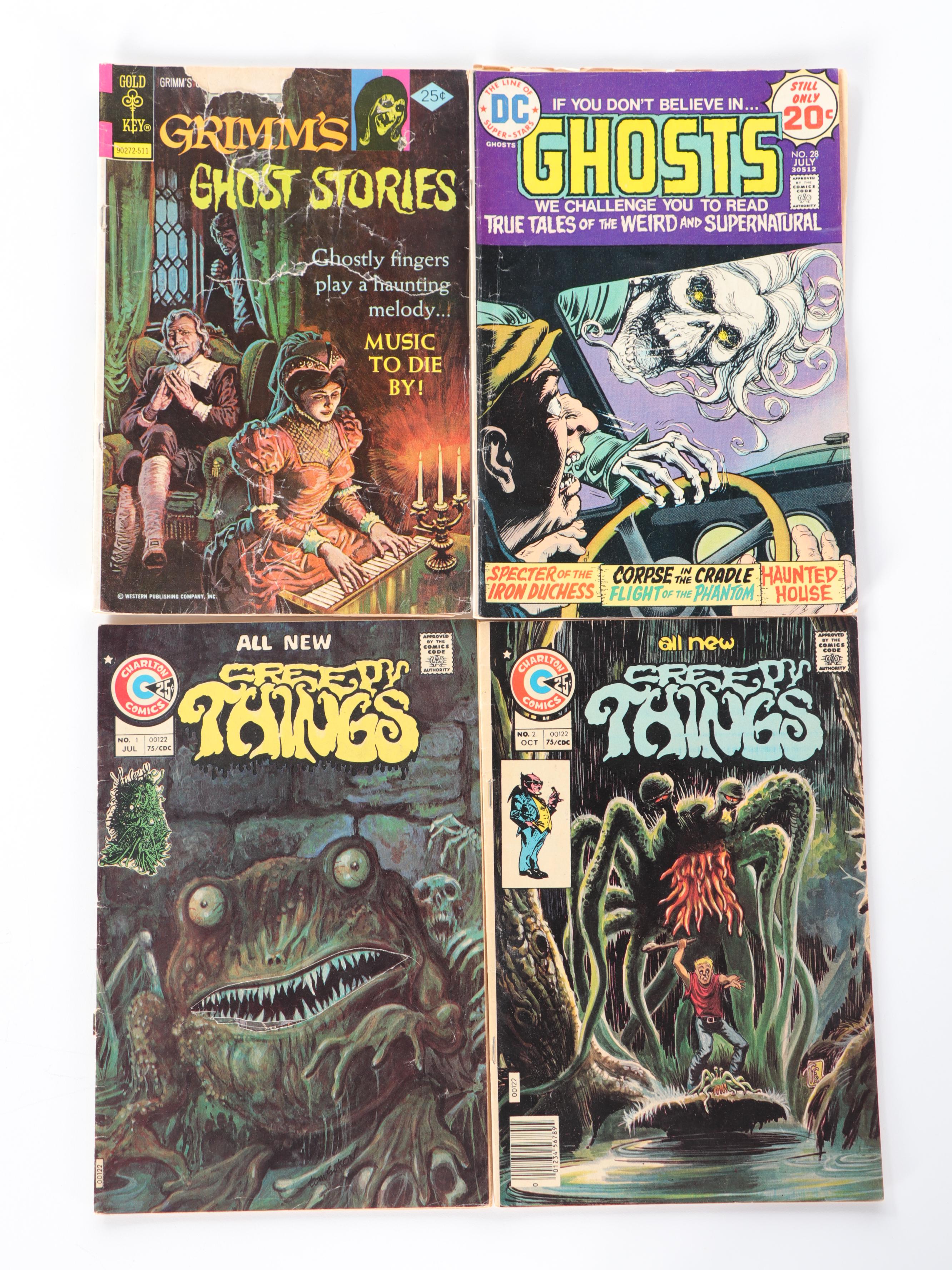 Silver Age and More, Gold Key, Charlton, Other Comic Books With First Editions