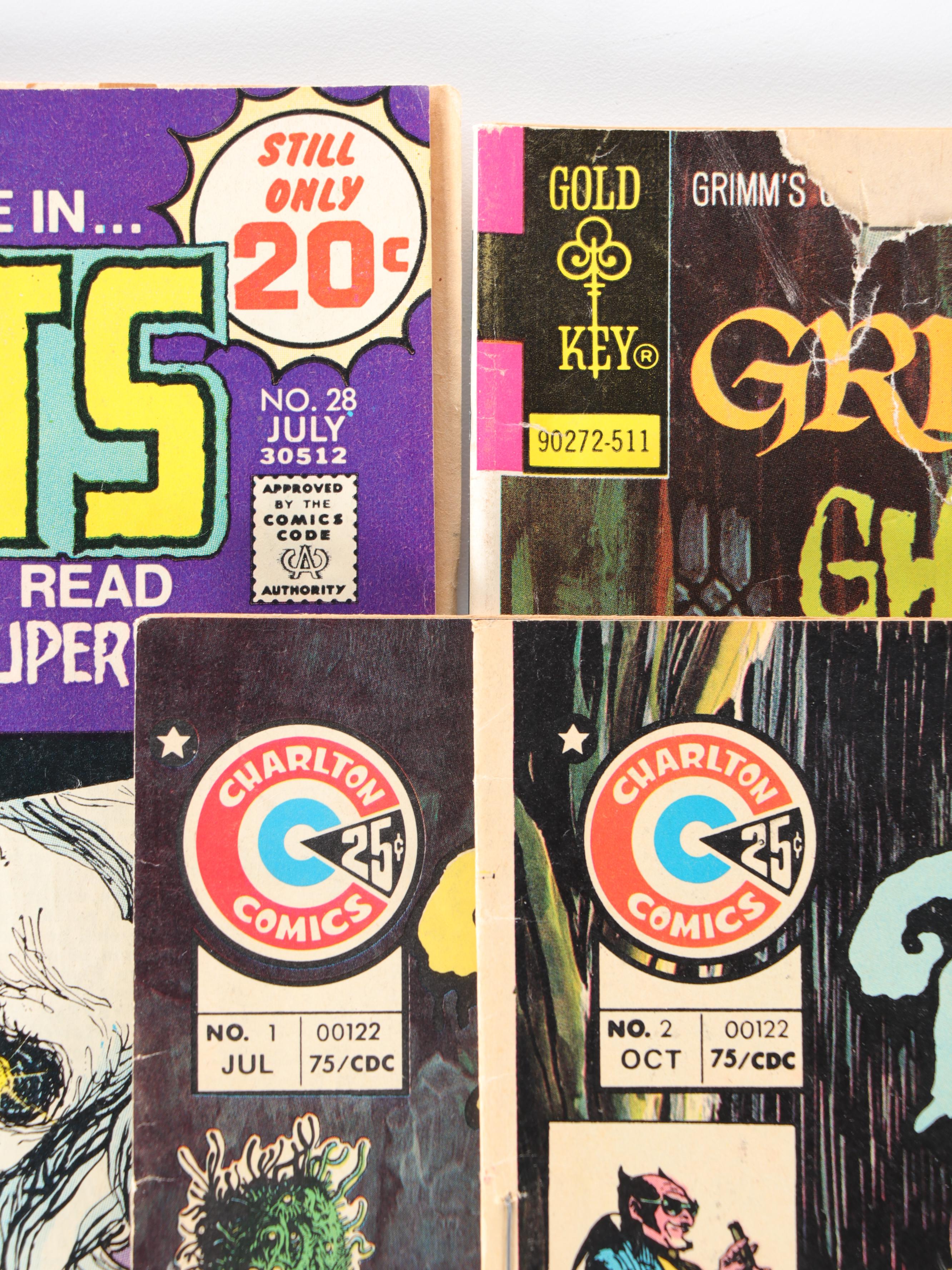 Silver Age and More, Gold Key, Charlton, Other Comic Books With First Editions