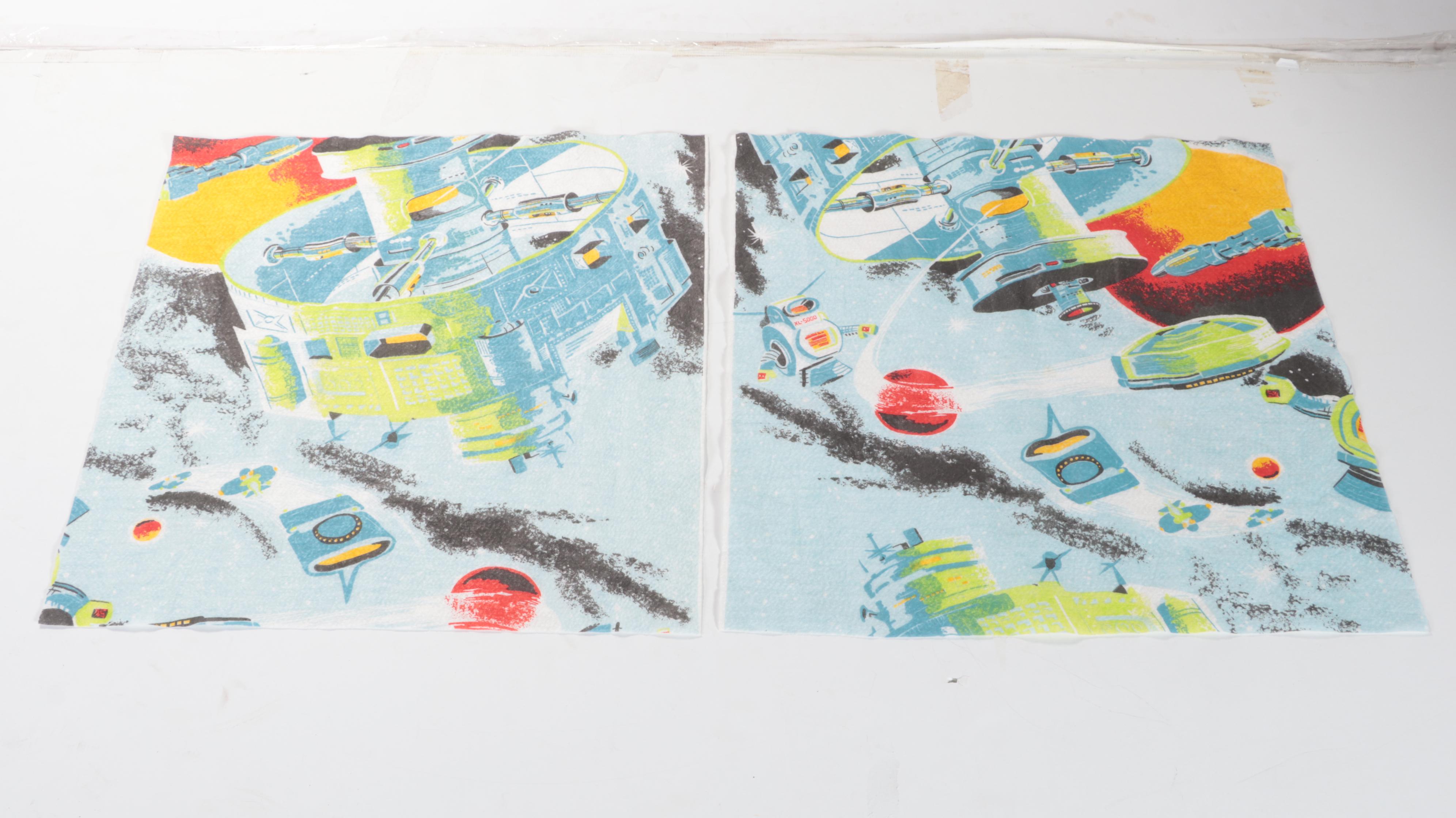 DC Star Trek and Star Trek The Next Generation Comics and Space Ship Themed Mats