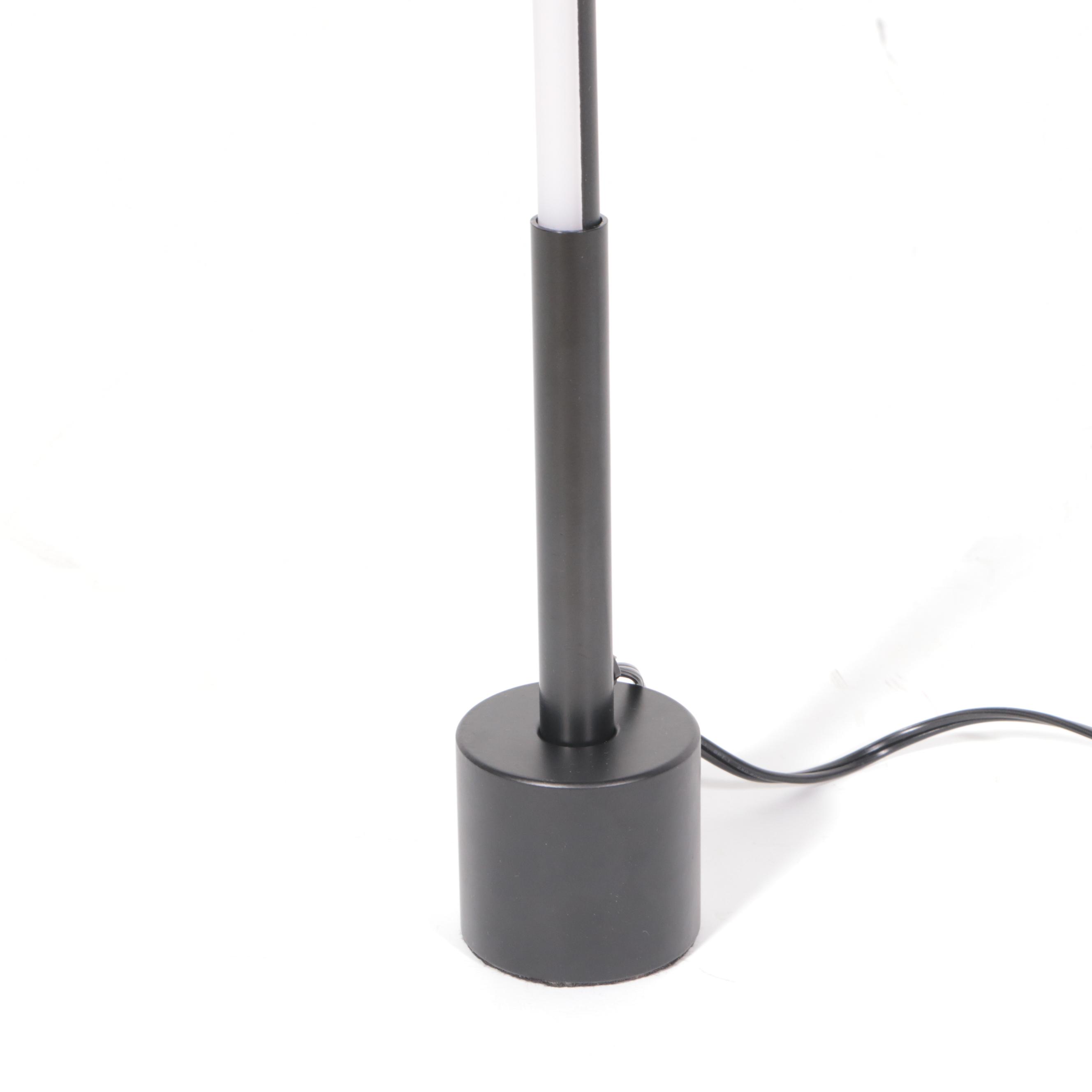 Four Project 62 Modernist LED Neon Tube Lights with Removable Bases