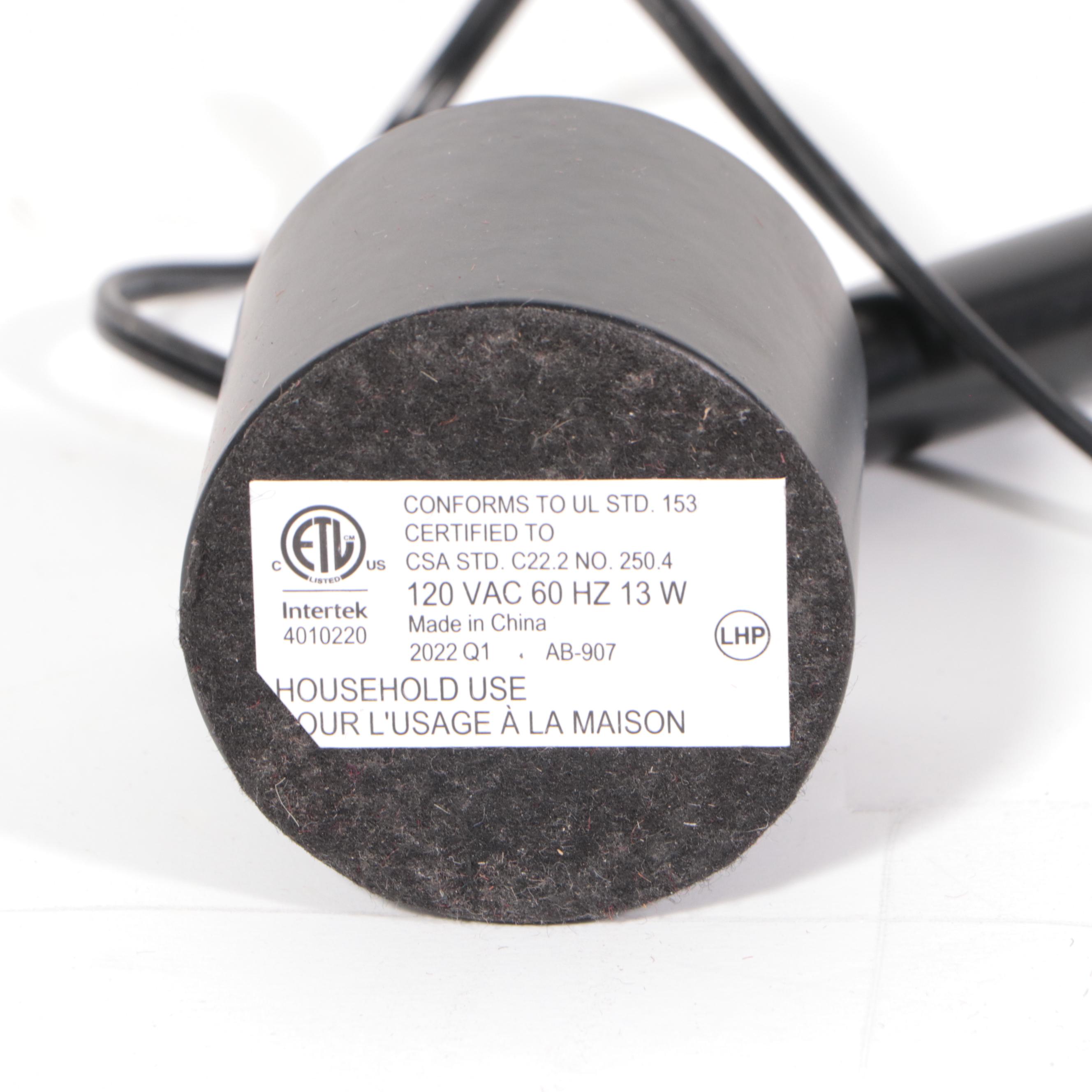 Four Project 62 Modernist LED Neon Tube Lights with Removable Bases