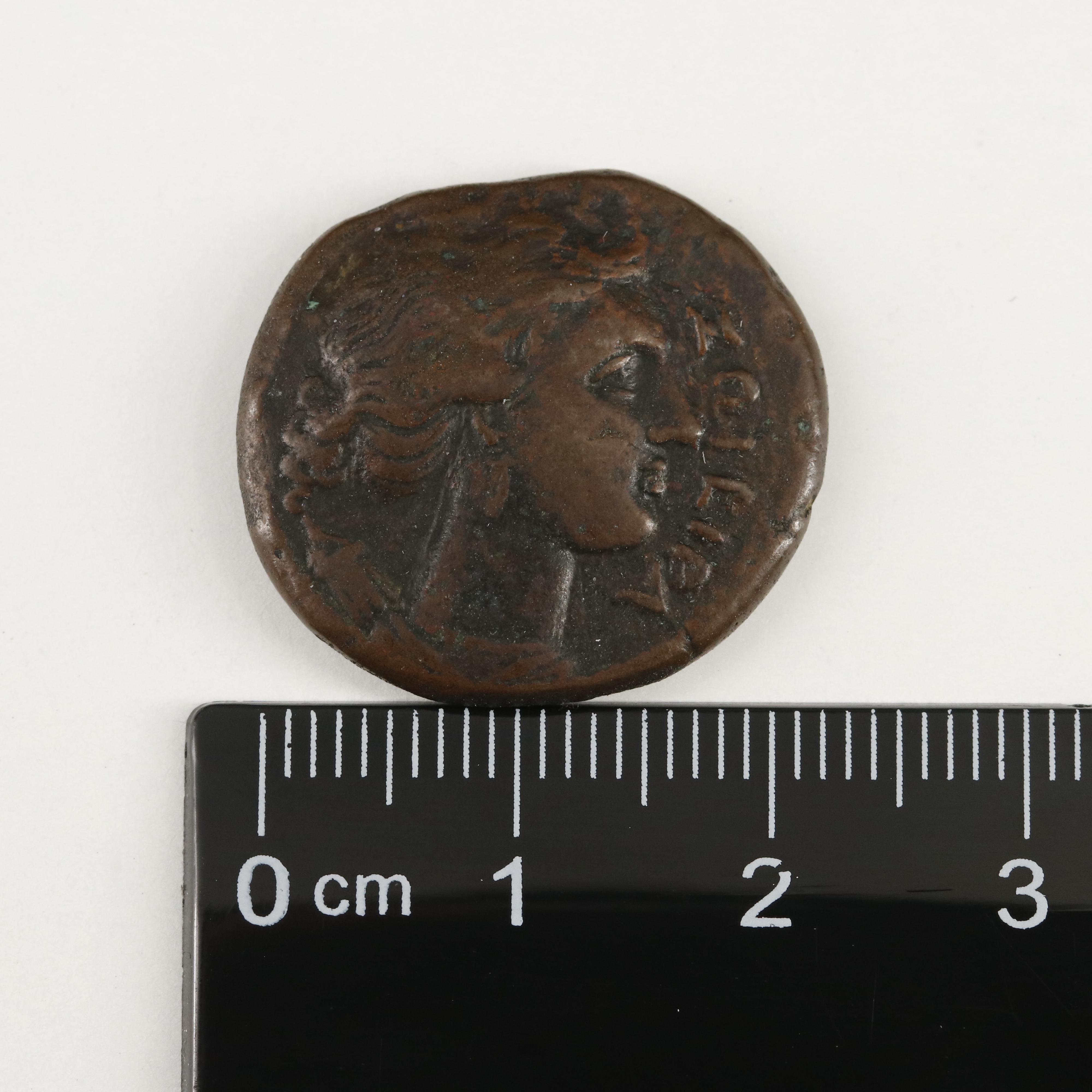 Ancient Sicily, Agathokles AE23 Coin, ca. 300 BC