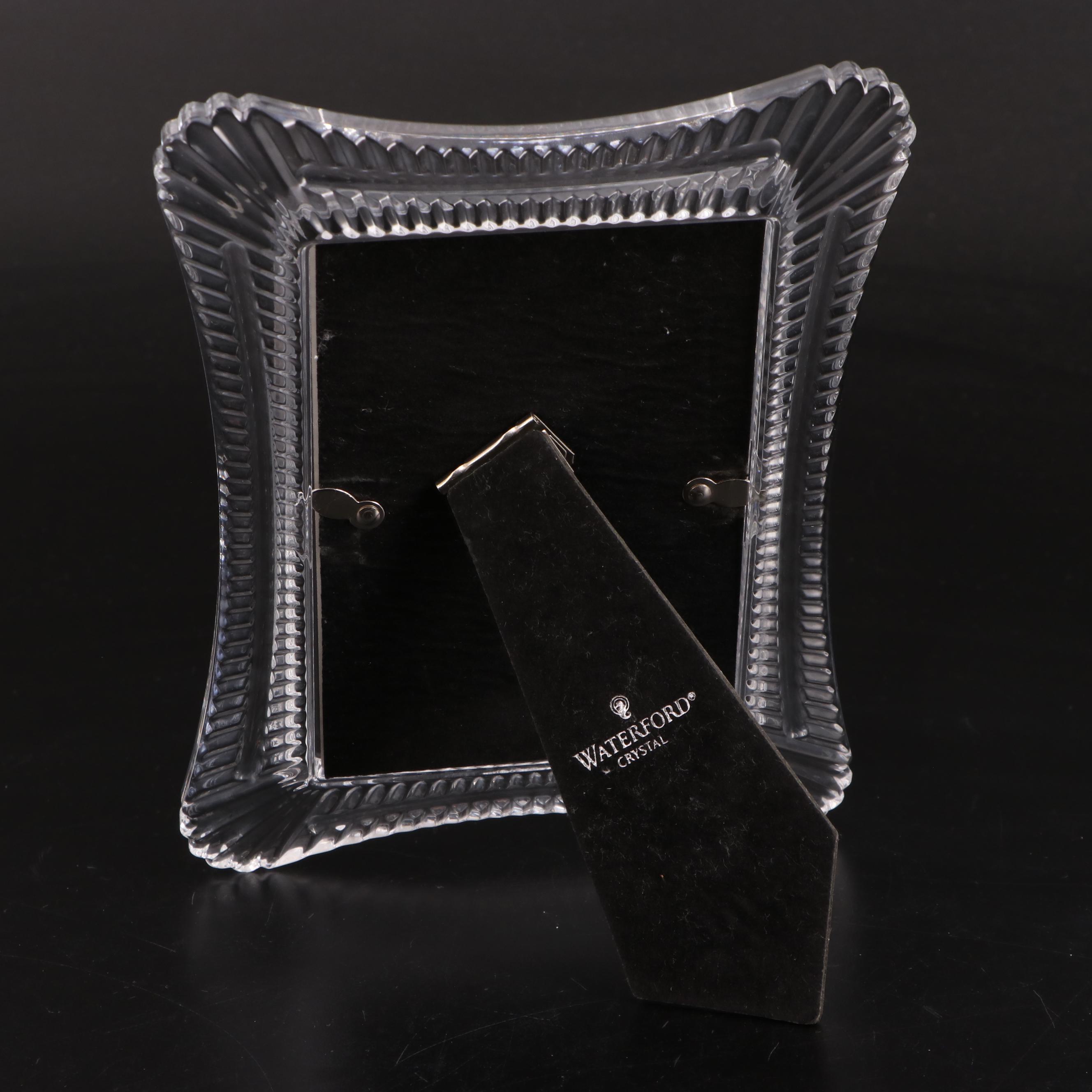 Waterford, Marquis by Waterford and Other Crystal and Glass Photo Frames