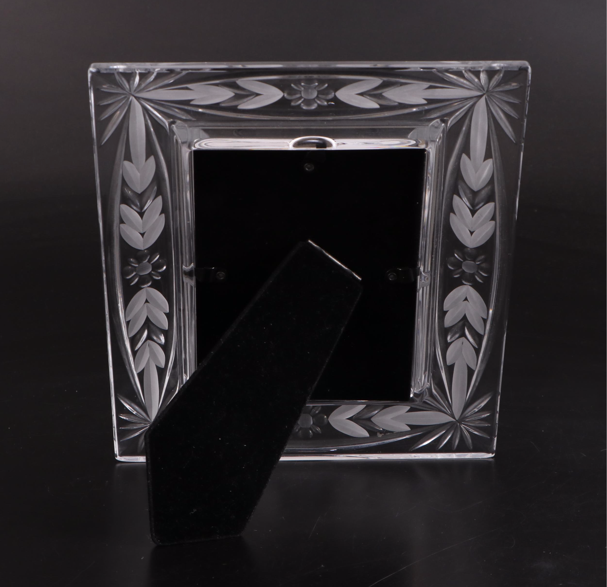 Waterford, Marquis by Waterford and Other Crystal and Glass Photo Frames