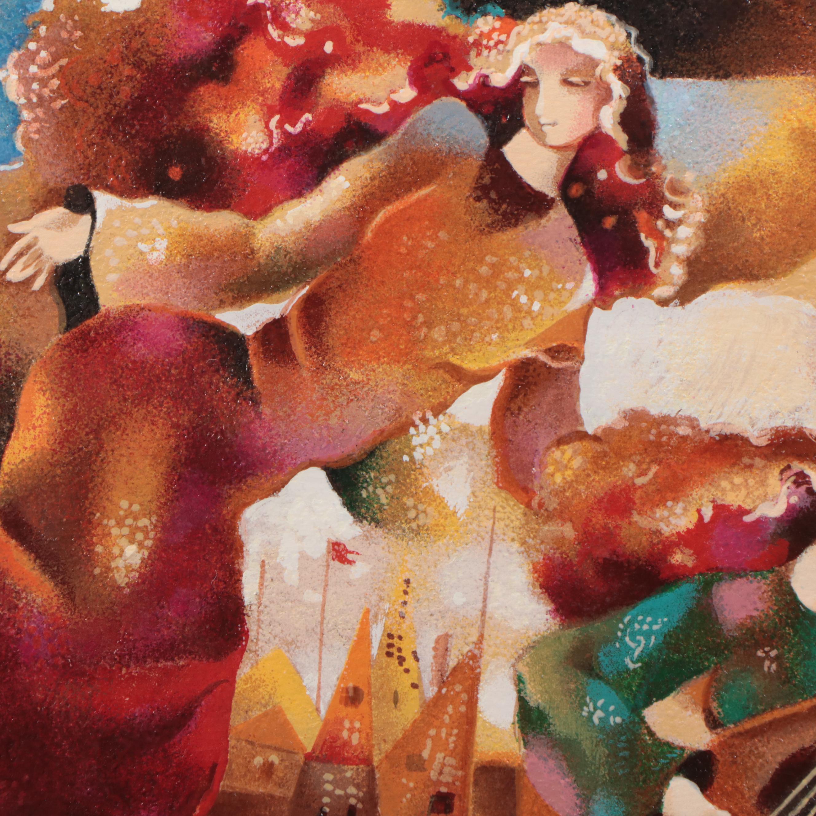 Galina Datloof Serigraph "Tranquil Moment"