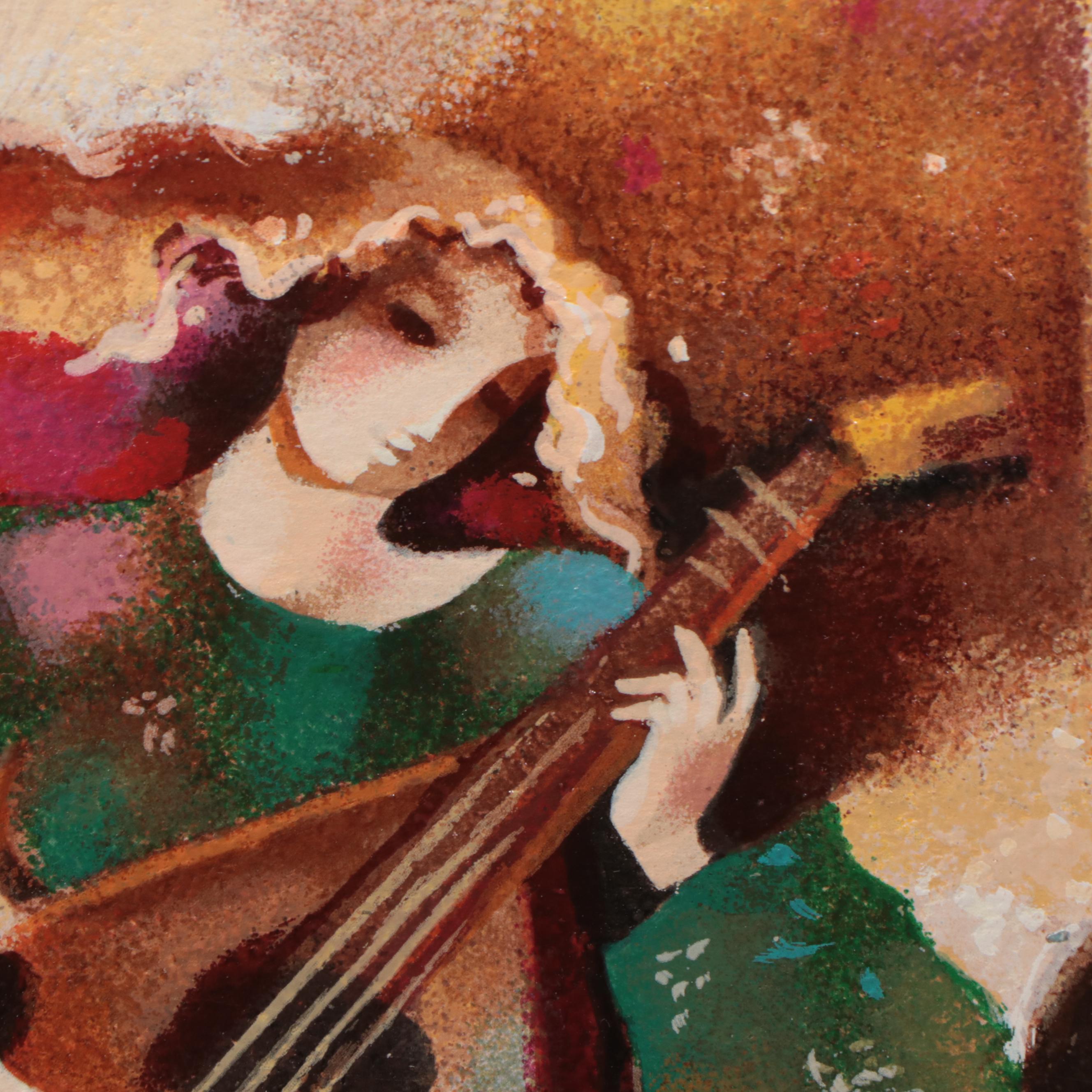 Galina Datloof Serigraph "Tranquil Moment"