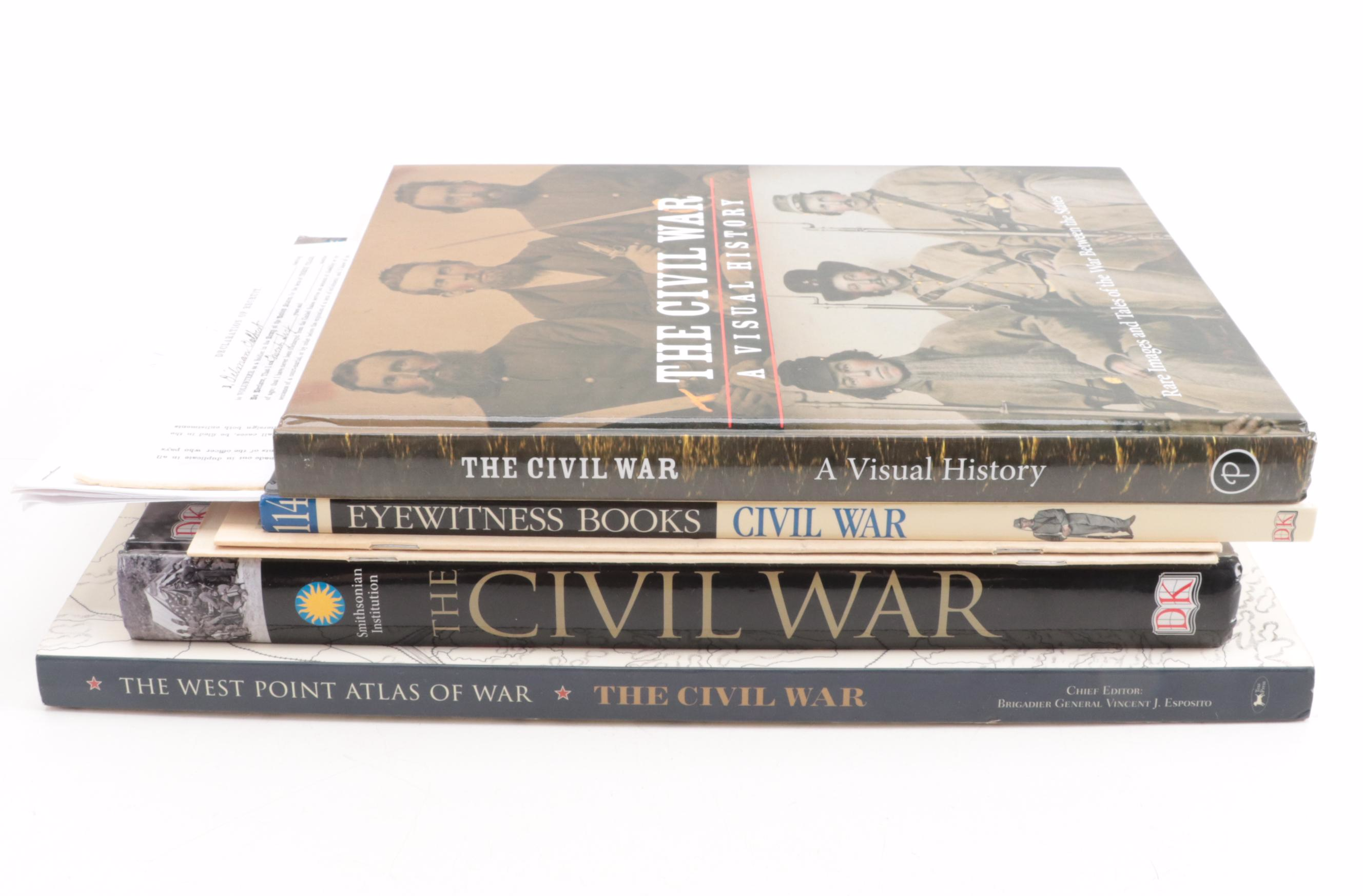 "The Civil War: A Visual History" and More American Civil War Books and Ephemera