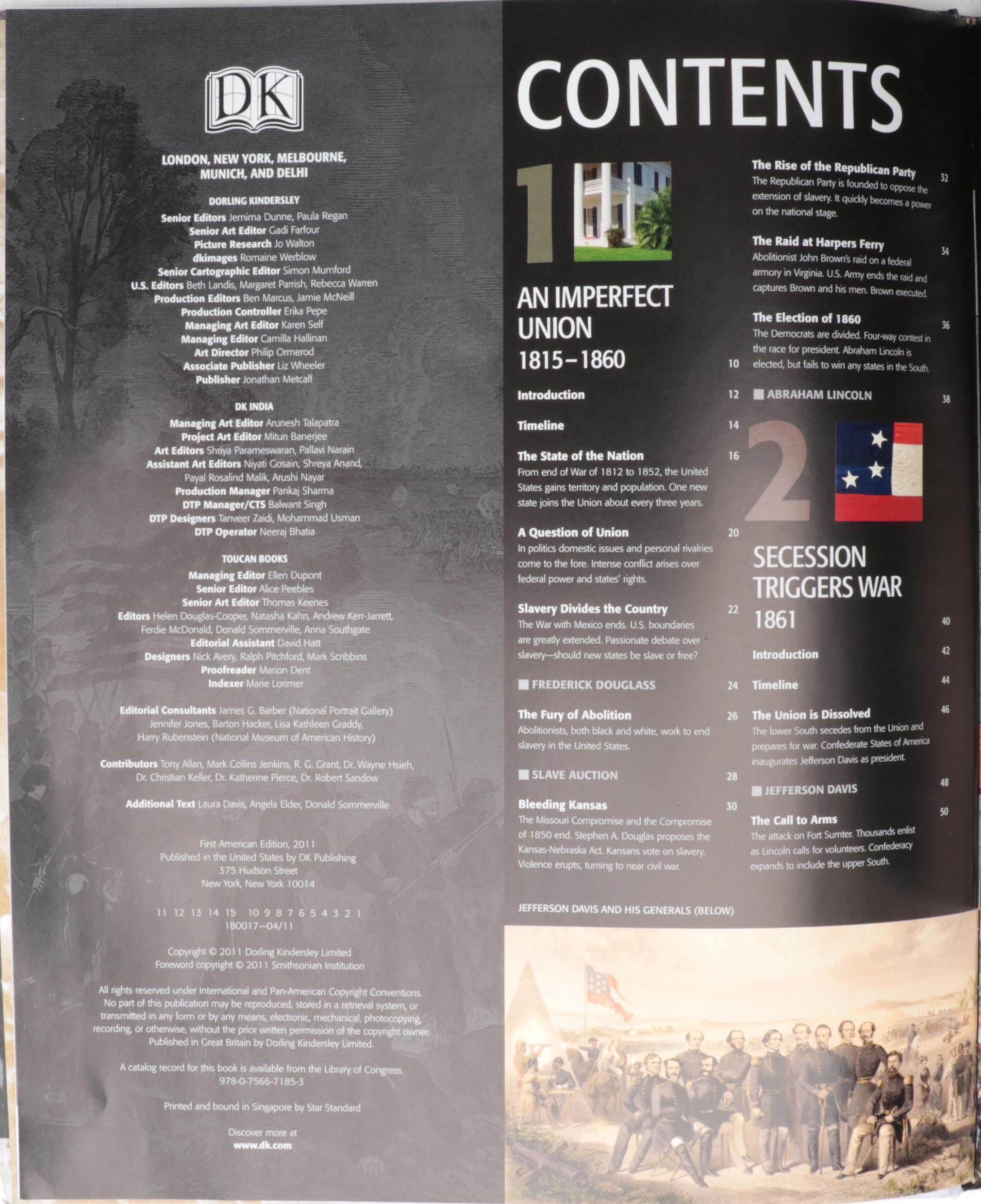 "The Civil War: A Visual History" and More American Civil War Books and Ephemera