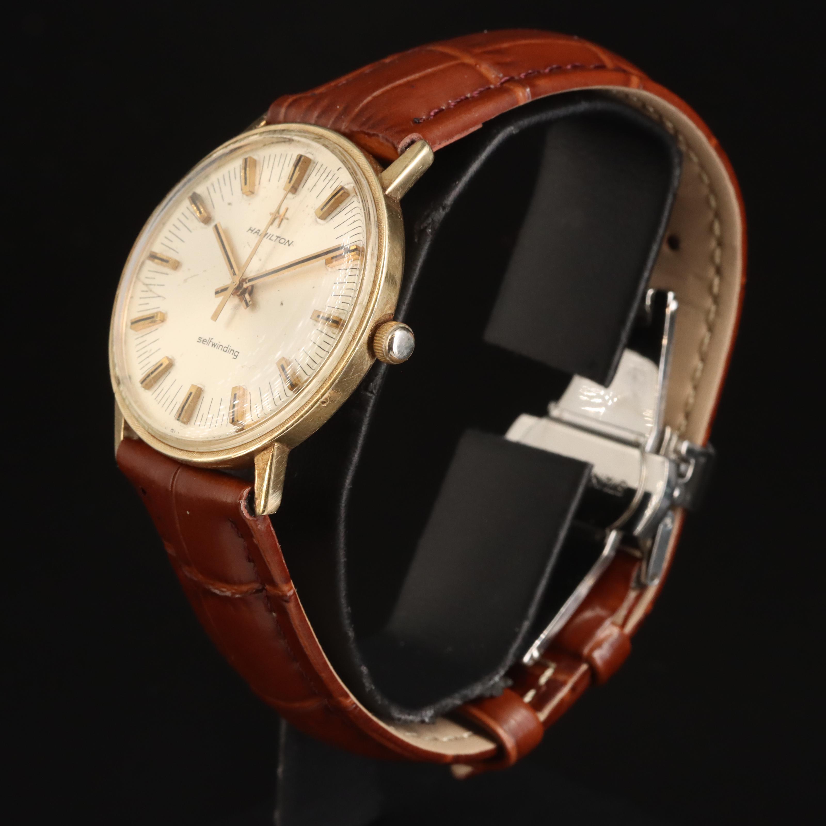 14K Hamilton Self Winding Watch