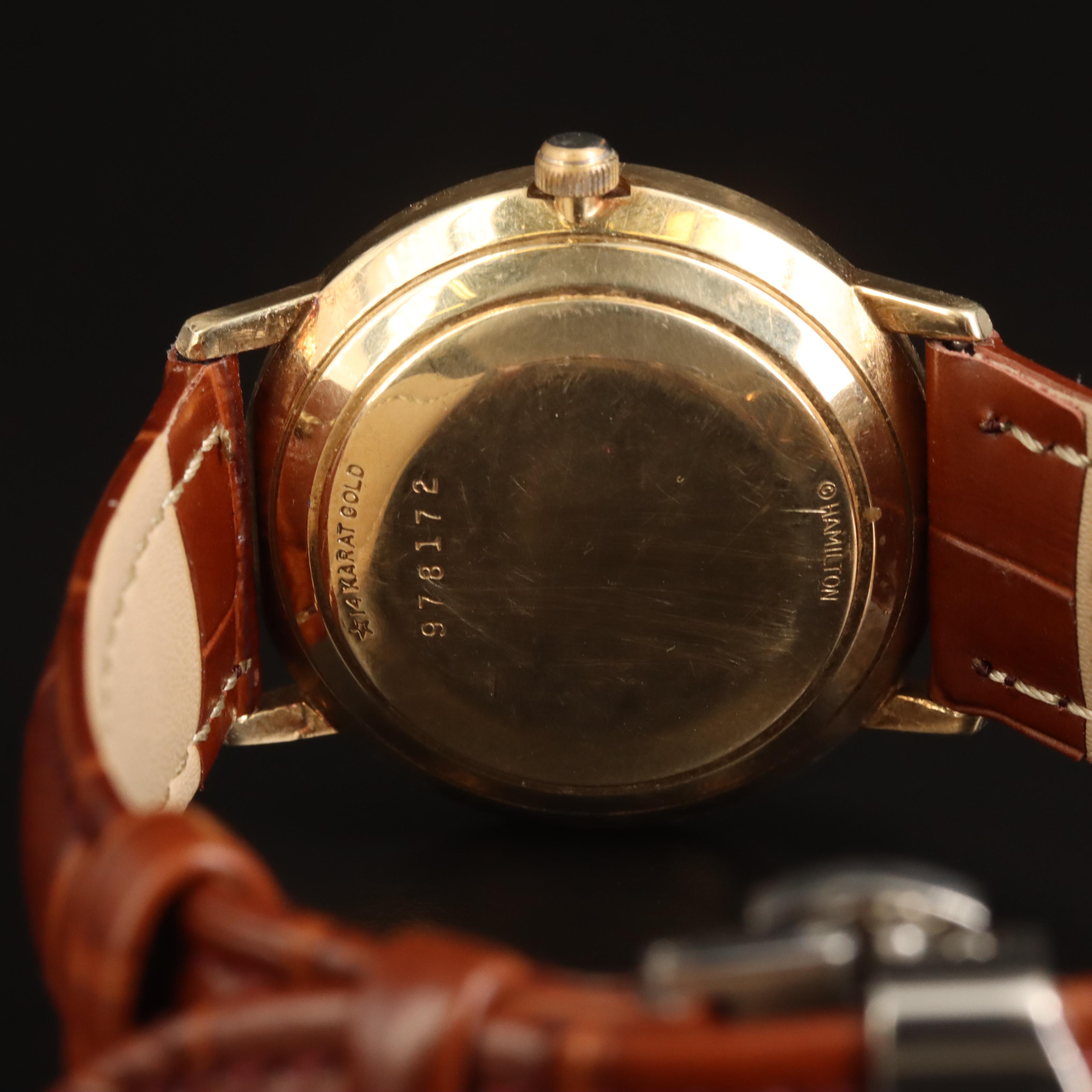 14K Hamilton Self Winding Watch