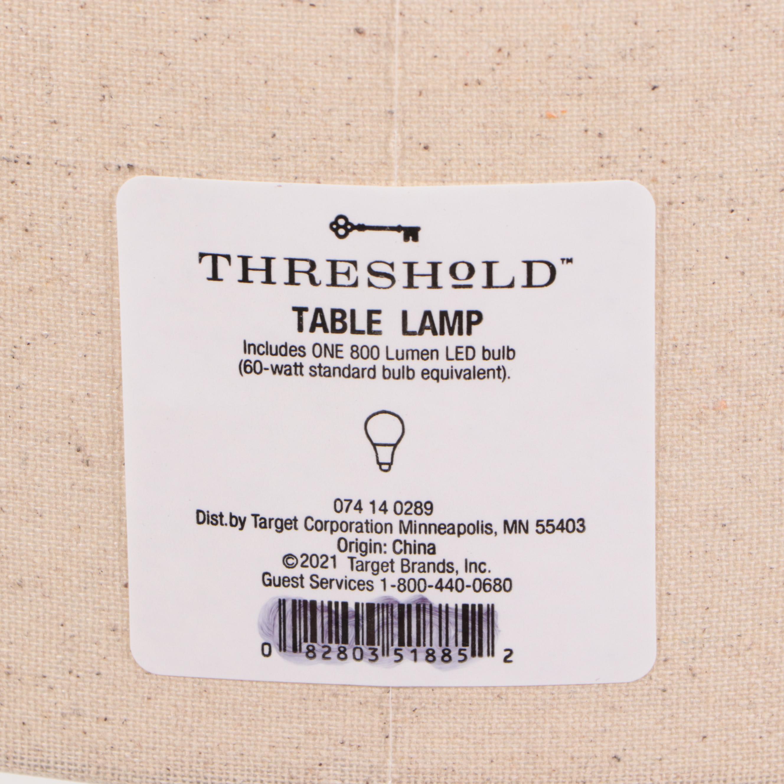 Pair of Threshold Textured Ceramic Table Lamps